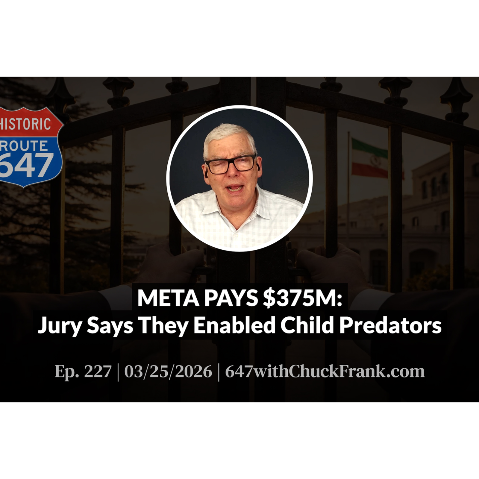 META PAYS $375M: Jury Says They Enabled Child Predators episode artwork