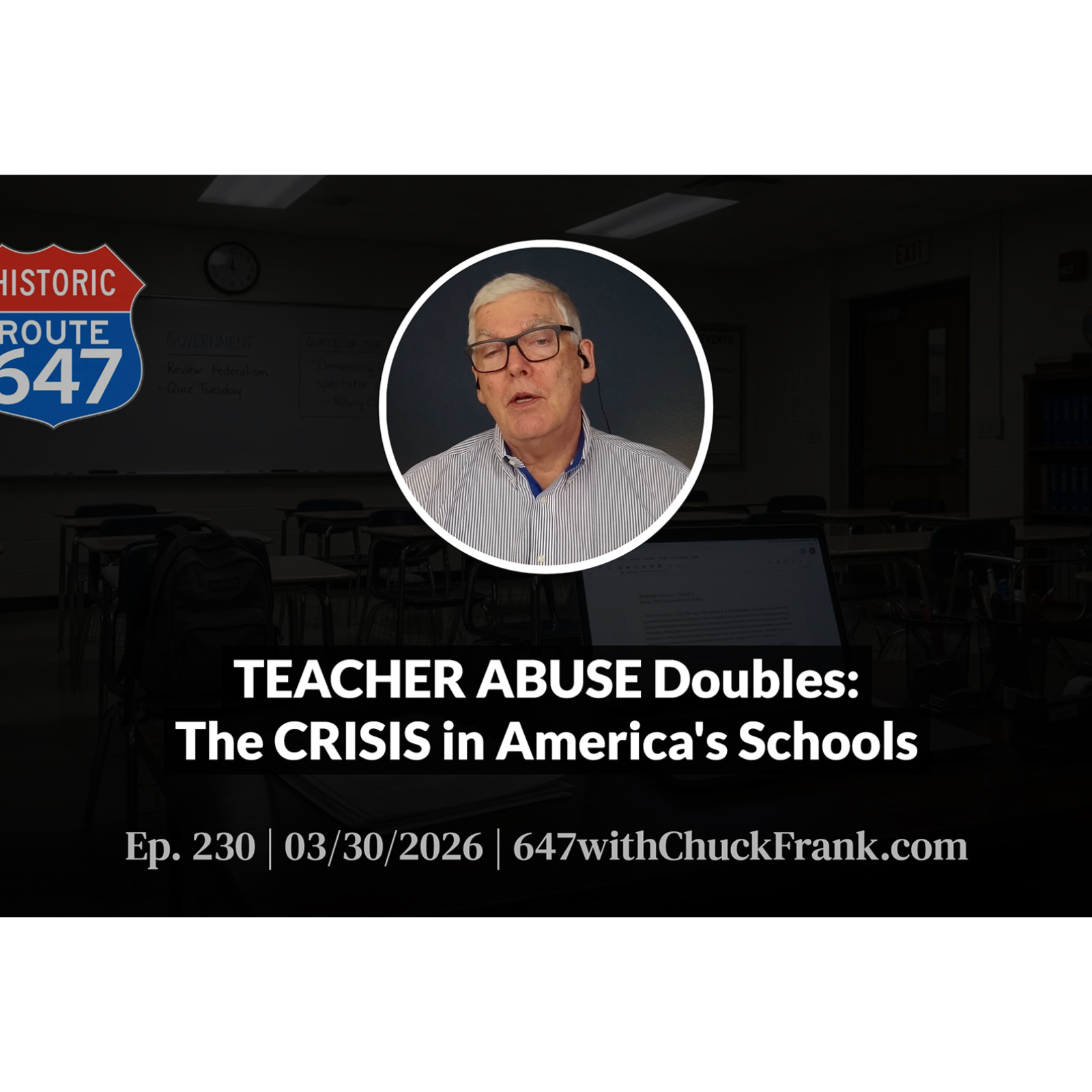 TEACHER ABUSE Doubles: The CRISIS in America's Schools episode artwork