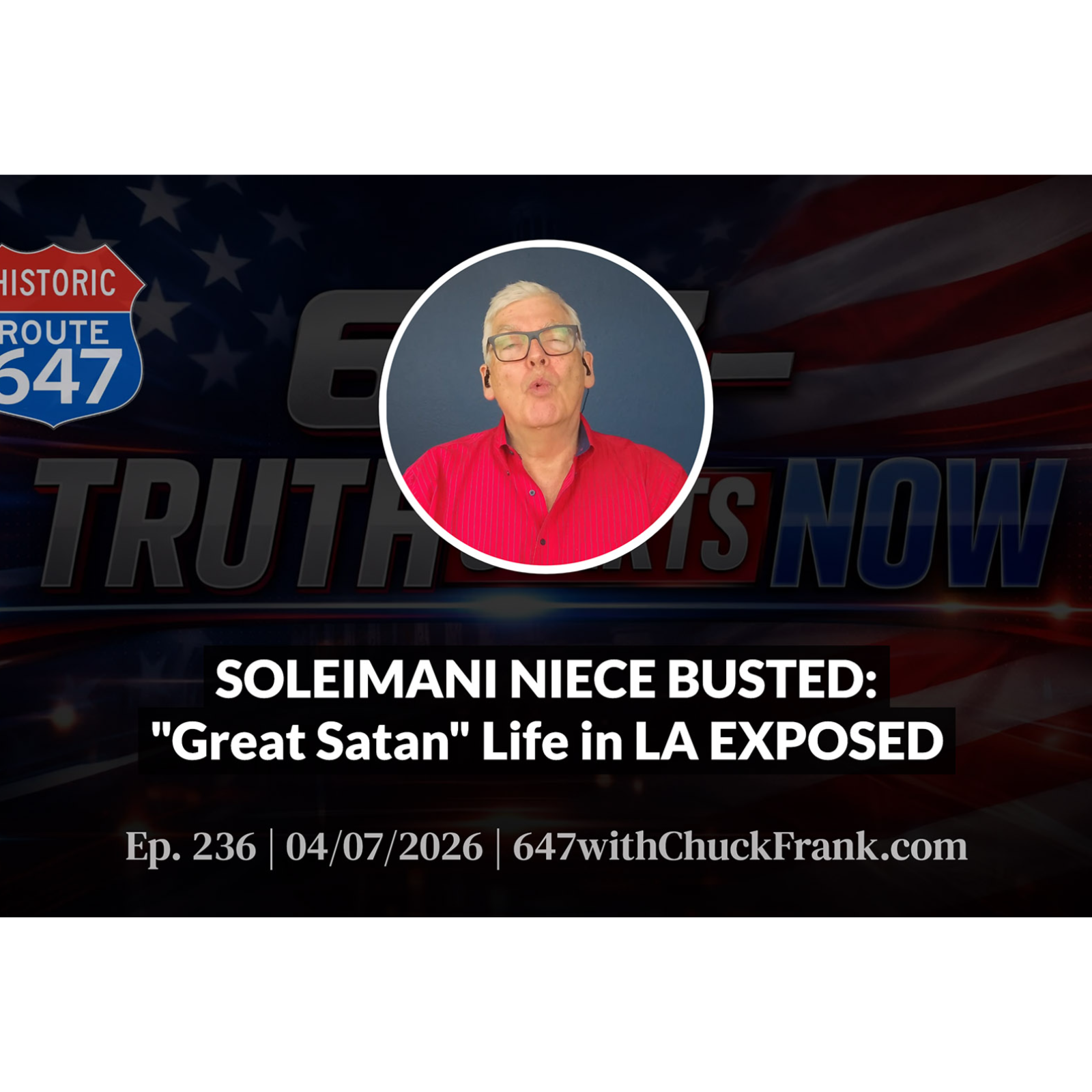 SOLEIMANI NIECE BUSTED: "Great Satan" Life in LA EXPOSED episode artwork