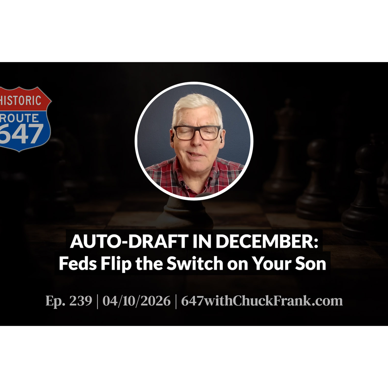 AUTO-DRAFT IN DECEMBER: Feds Flip the Switch on Your Son episode artwork