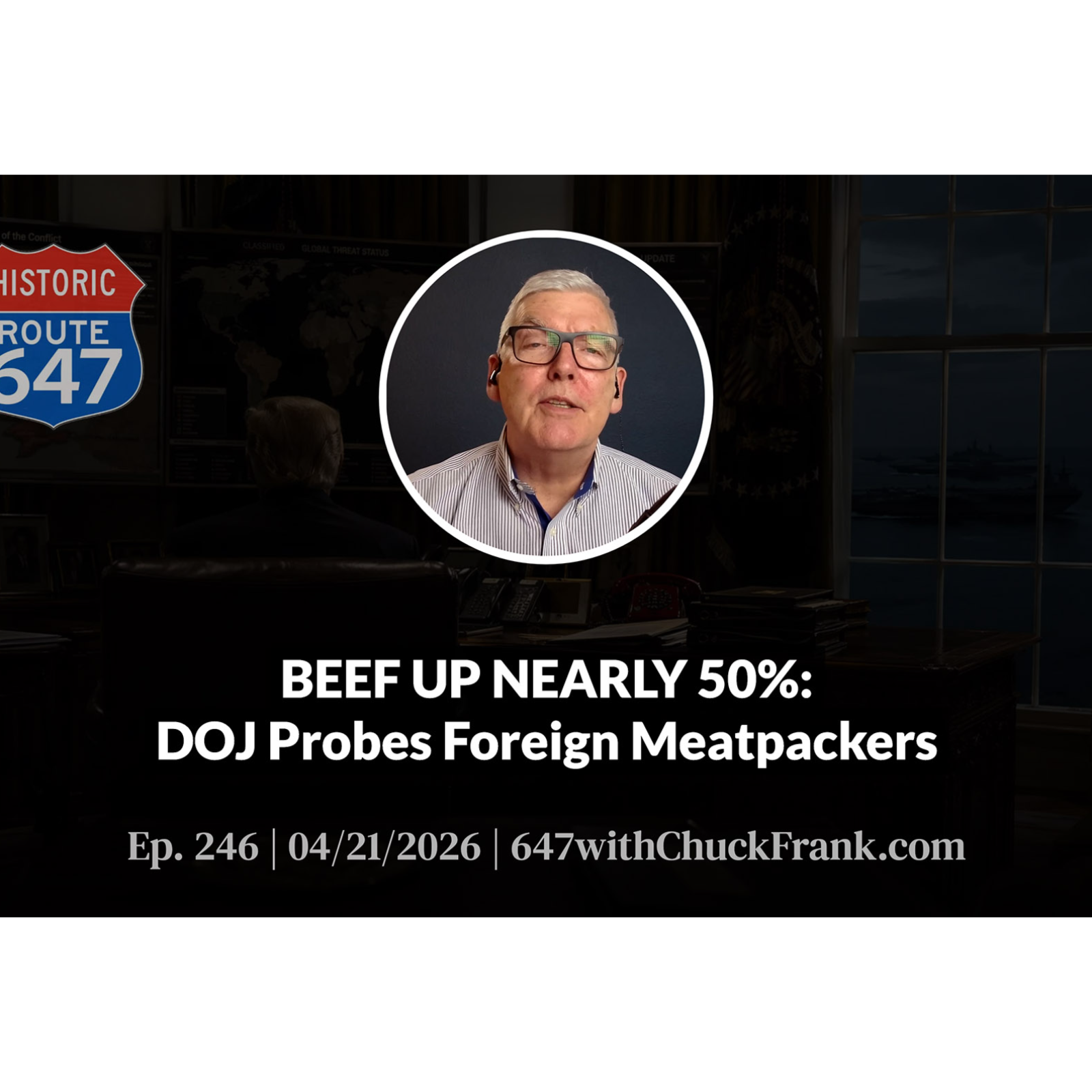 BEEF UP NEARLY 50%: DOJ Probes Foreign Meatpackers episode artwork