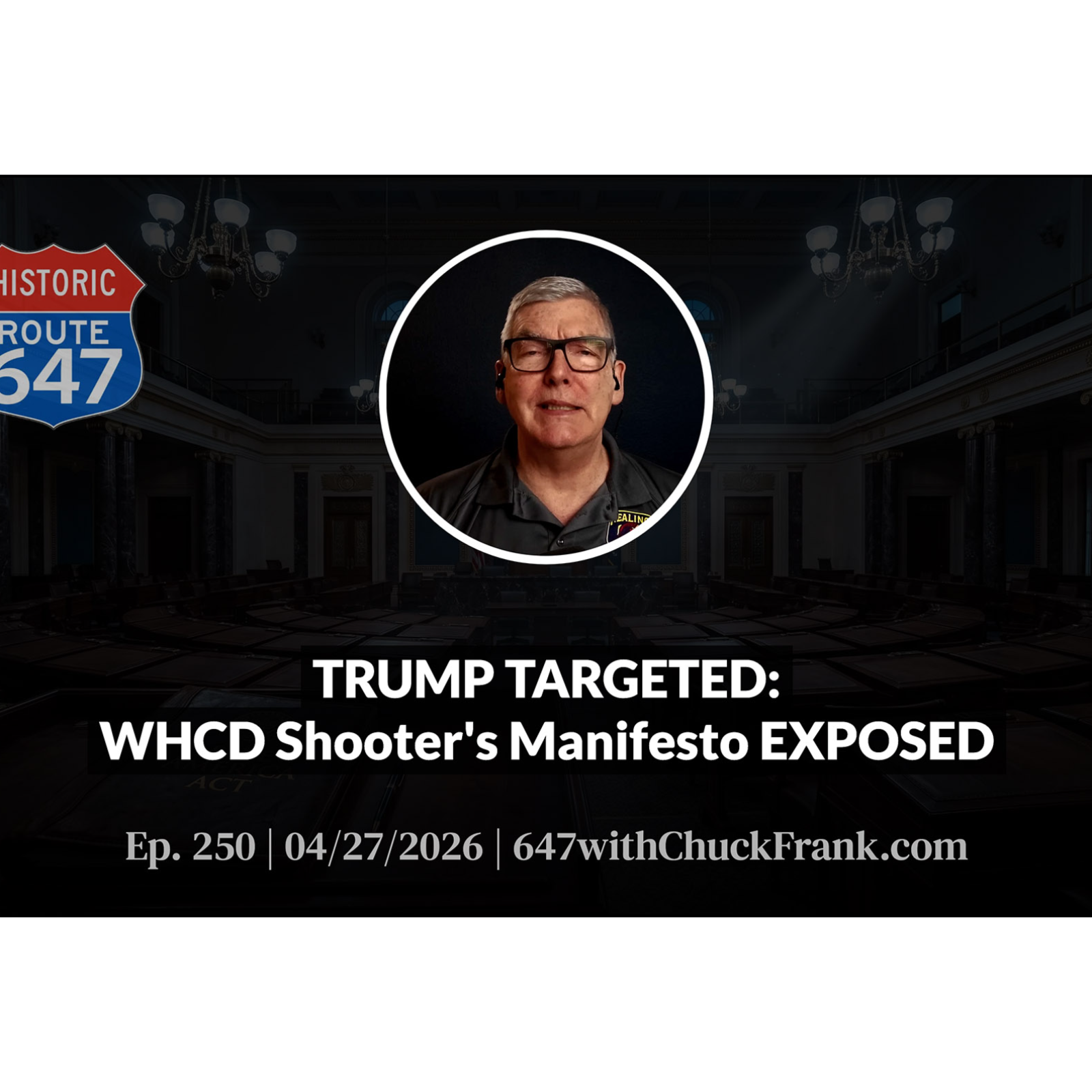 TRUMP TARGETED: WHCD Shooter's Manifesto EXPOSED episode artwork