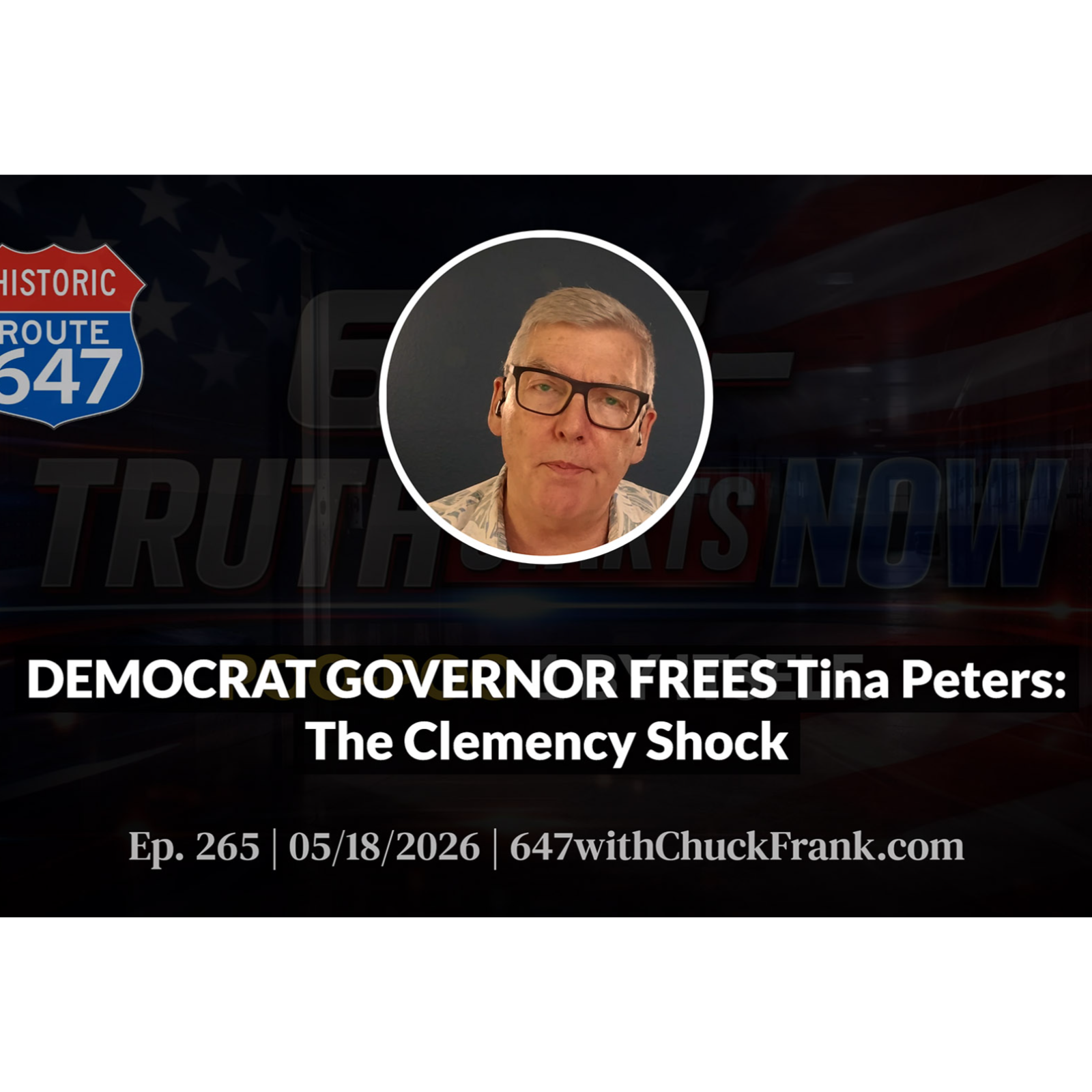 DEMOCRAT GOVERNOR FREES Tina Peters: The Clemency Shock episode artwork