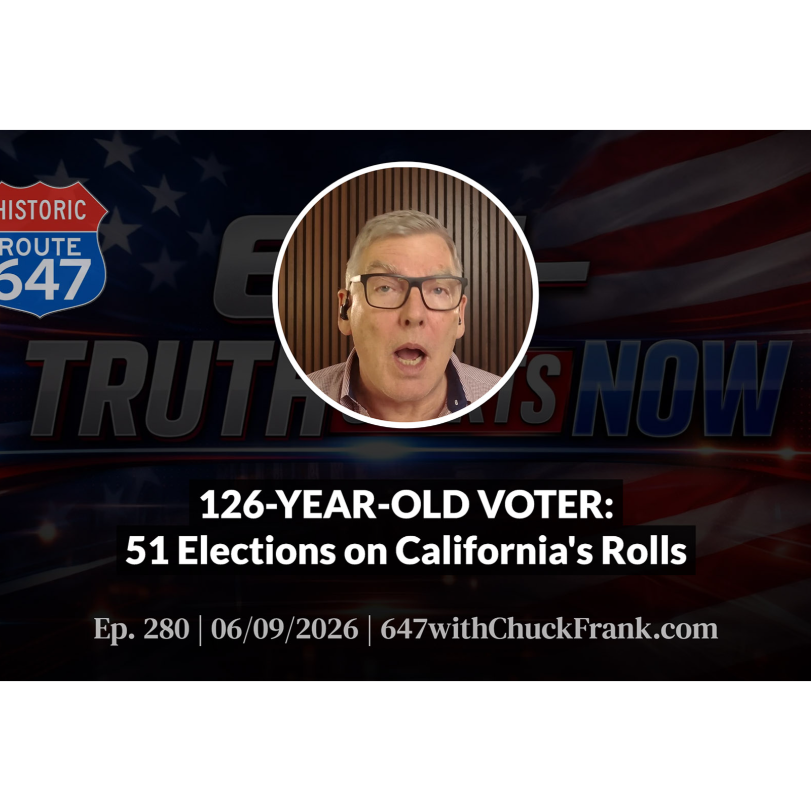 126-YEAR-OLD VOTER: 51 Elections on California's Rolls episode artwork