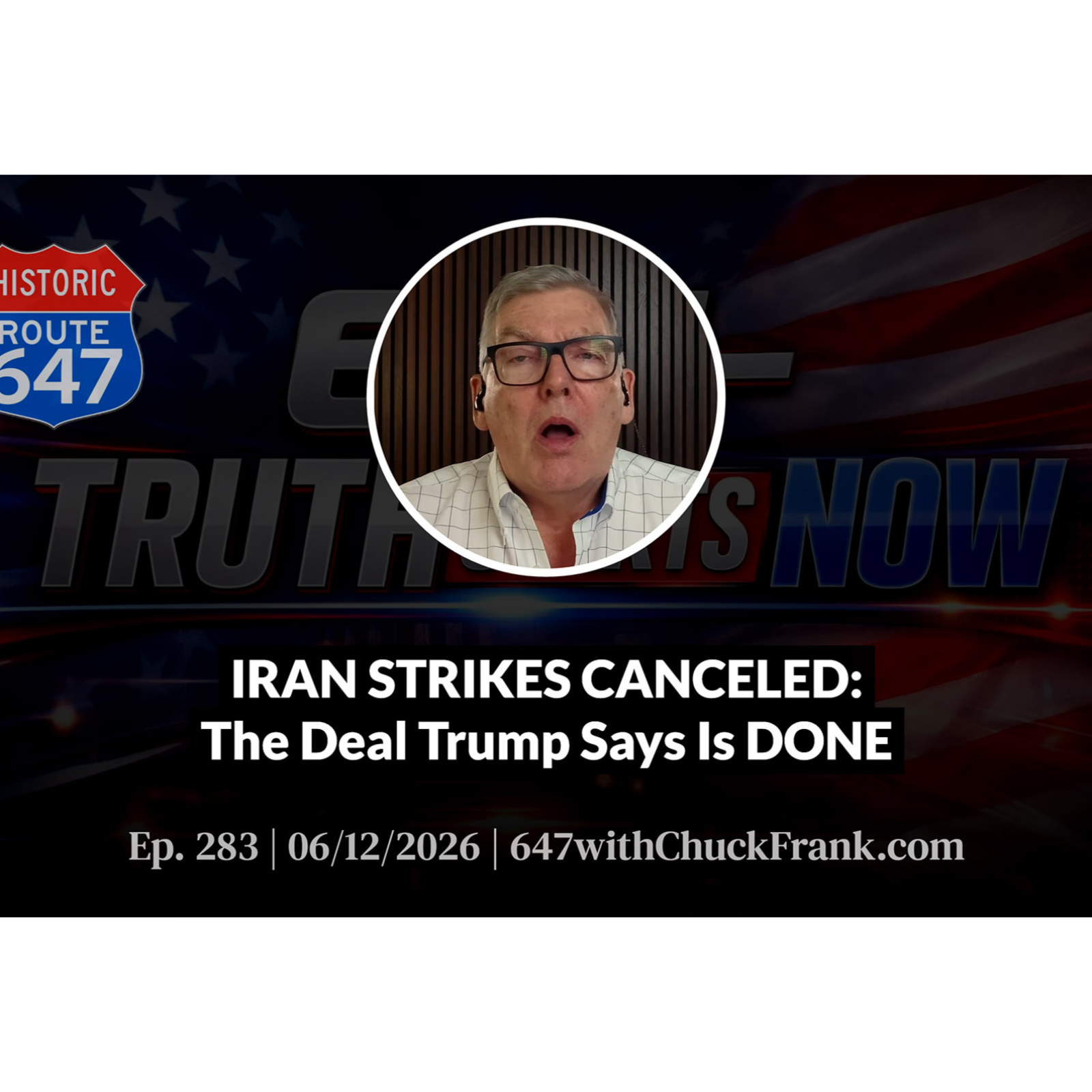 IRAN STRIKES CANCELED: The Deal Trump Says Is DONE episode artwork