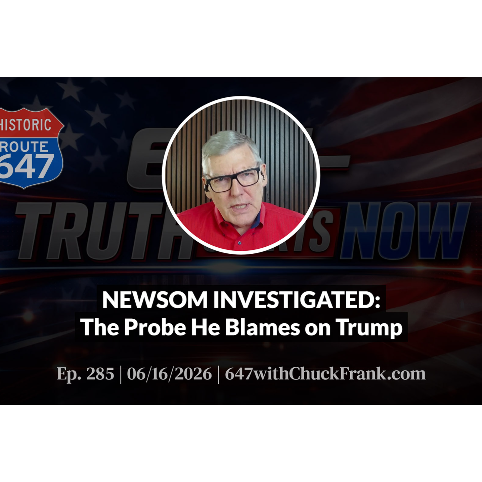NEWSOM INVESTIGATED: The Probe He Blames on Trump episode artwork