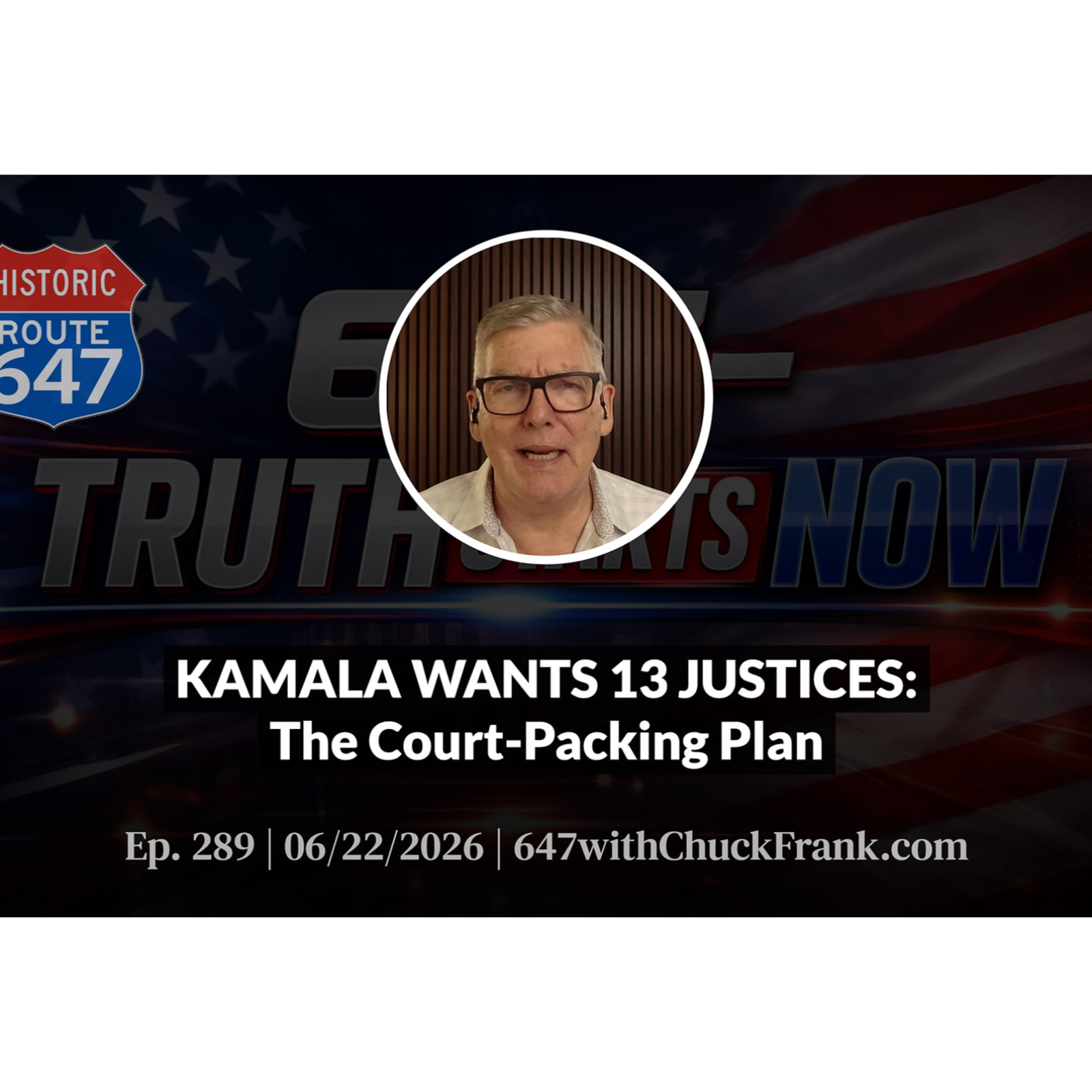 KAMALA WANTS 13 JUSTICES: The Court-Packing Plan episode artwork