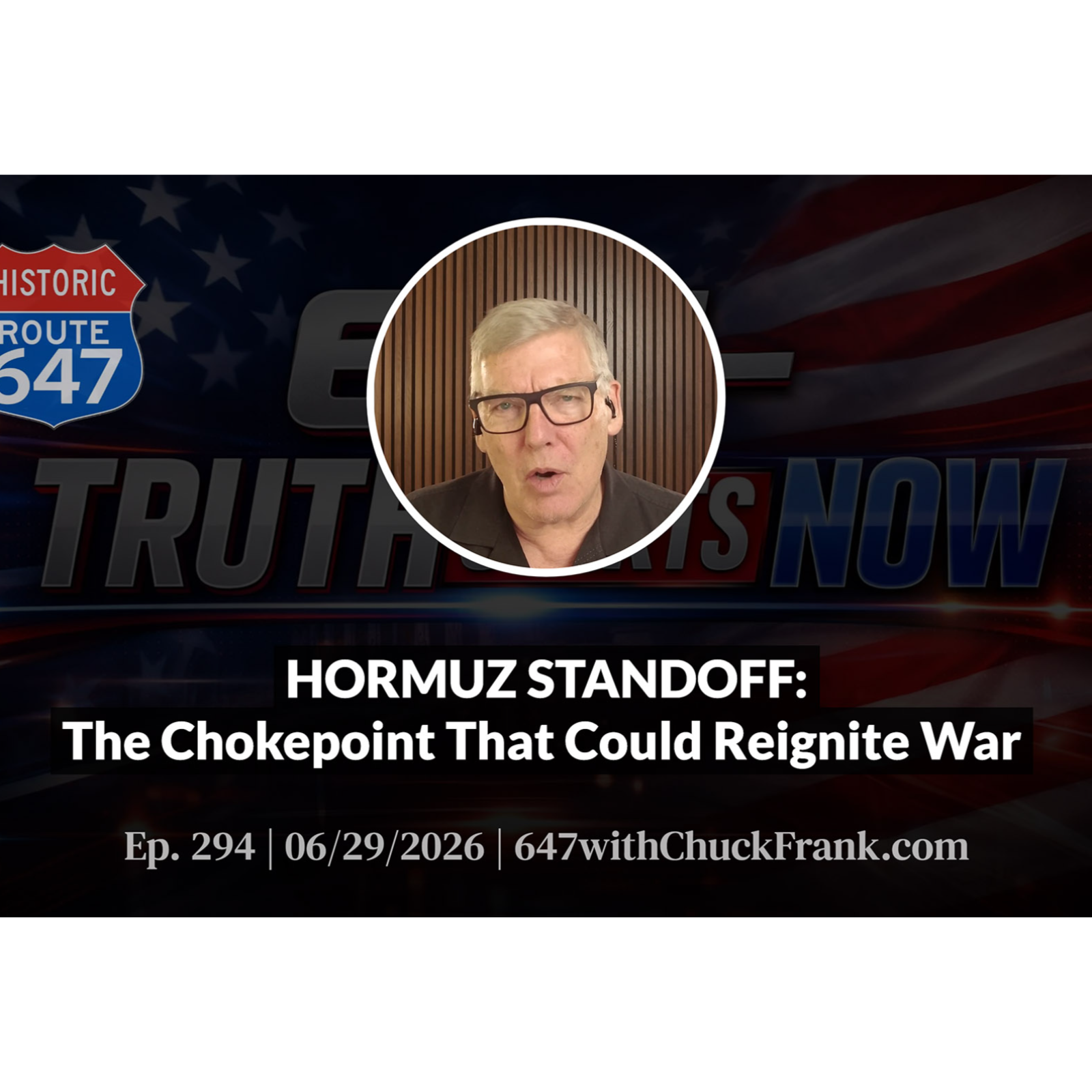 HORMUZ STANDOFF: The Chokepoint That Could Reignite War episode artwork