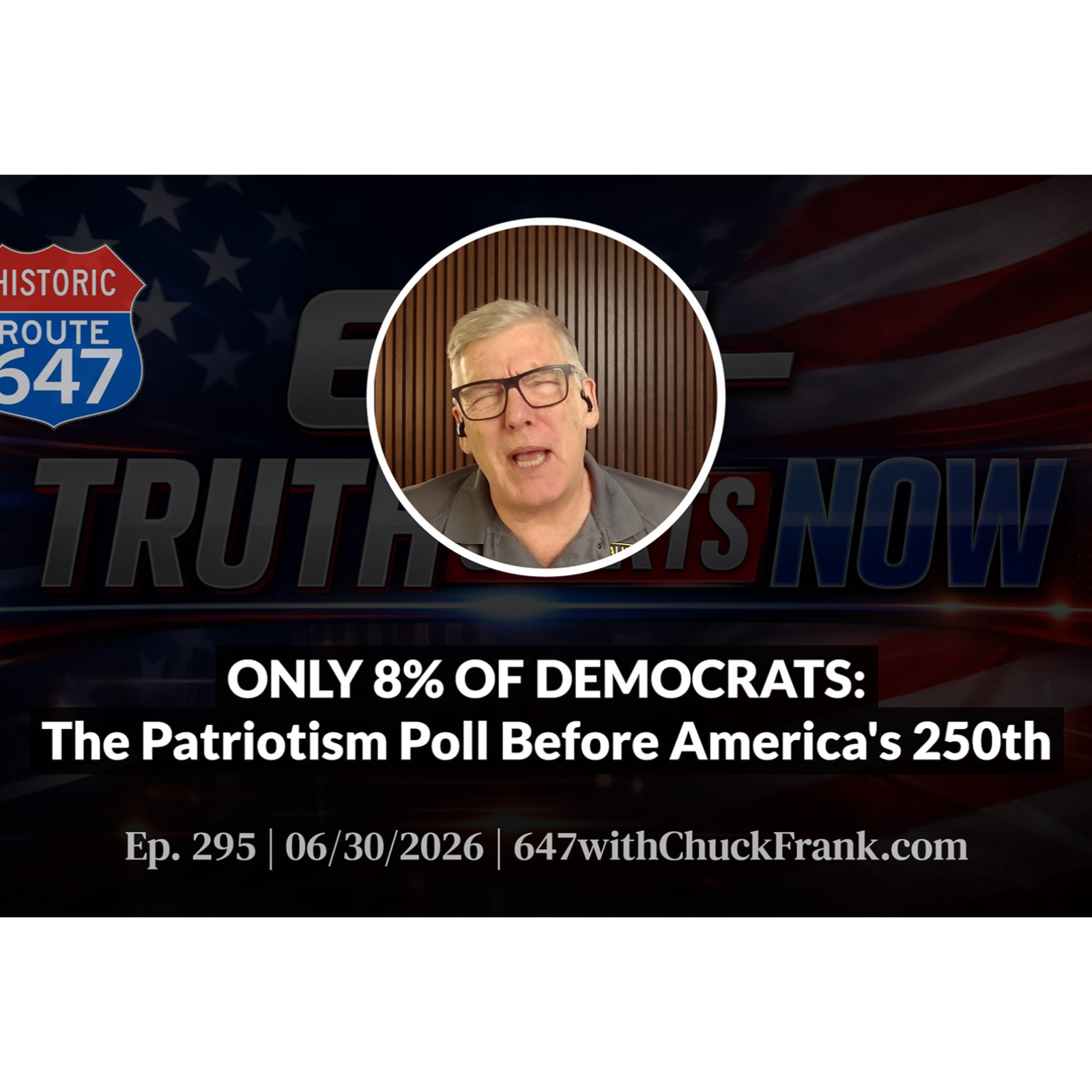 ONLY 8% OF DEMOCRATS: The Patriotism Poll Before America's 250th episode artwork