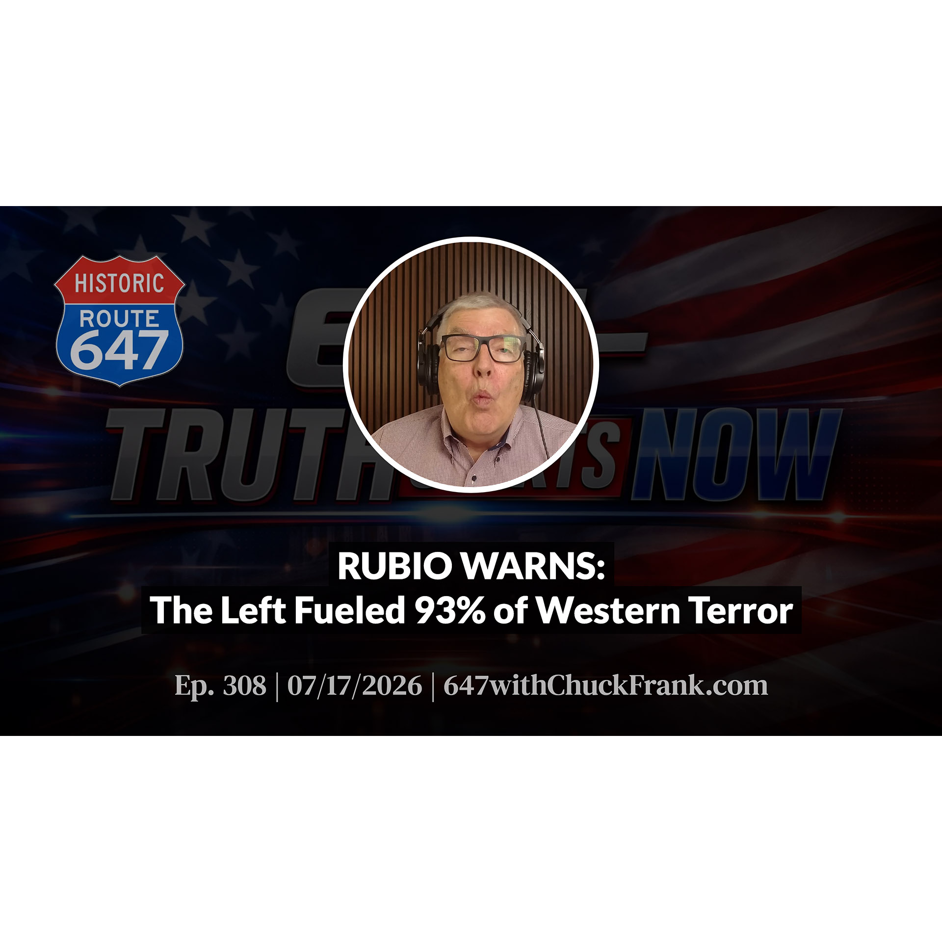 RUBIO WARNS: The Left Fueled 93% of Western Terror episode artwork