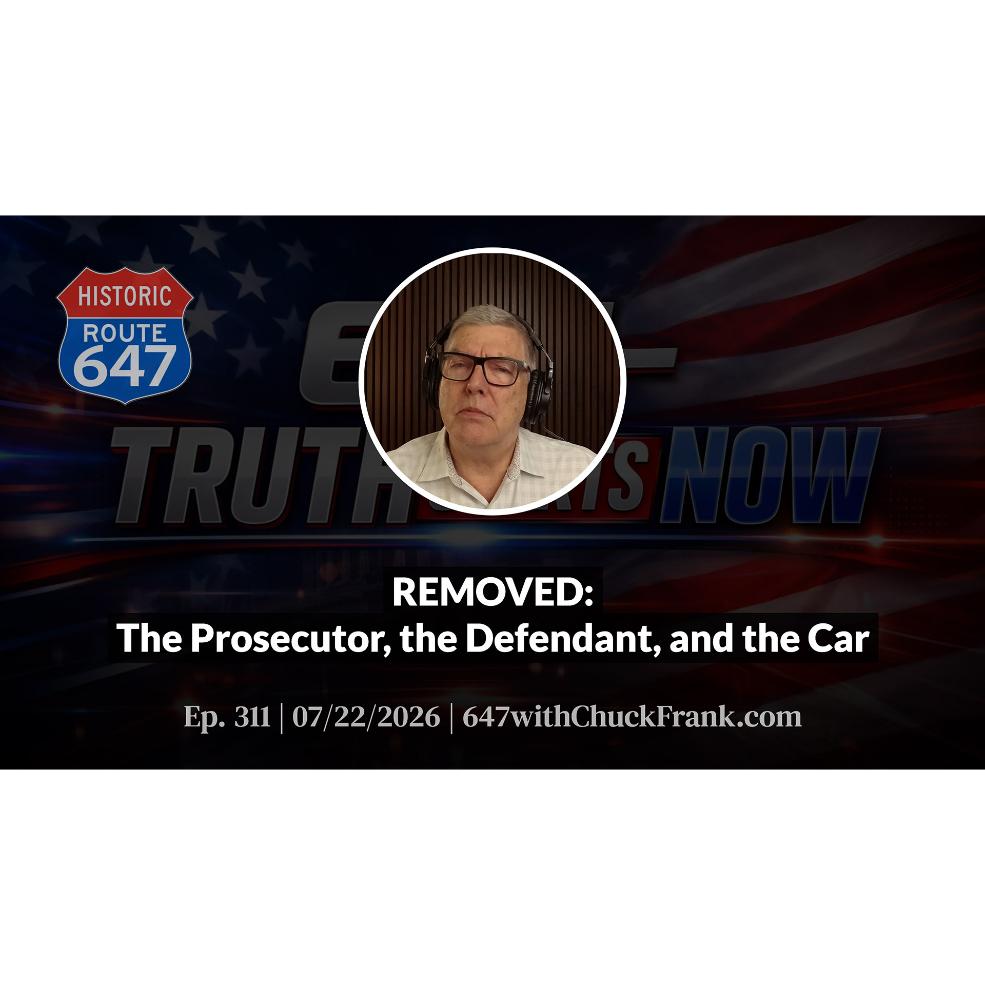 REMOVED: The Prosecutor, the Defendant, and the Car episode artwork