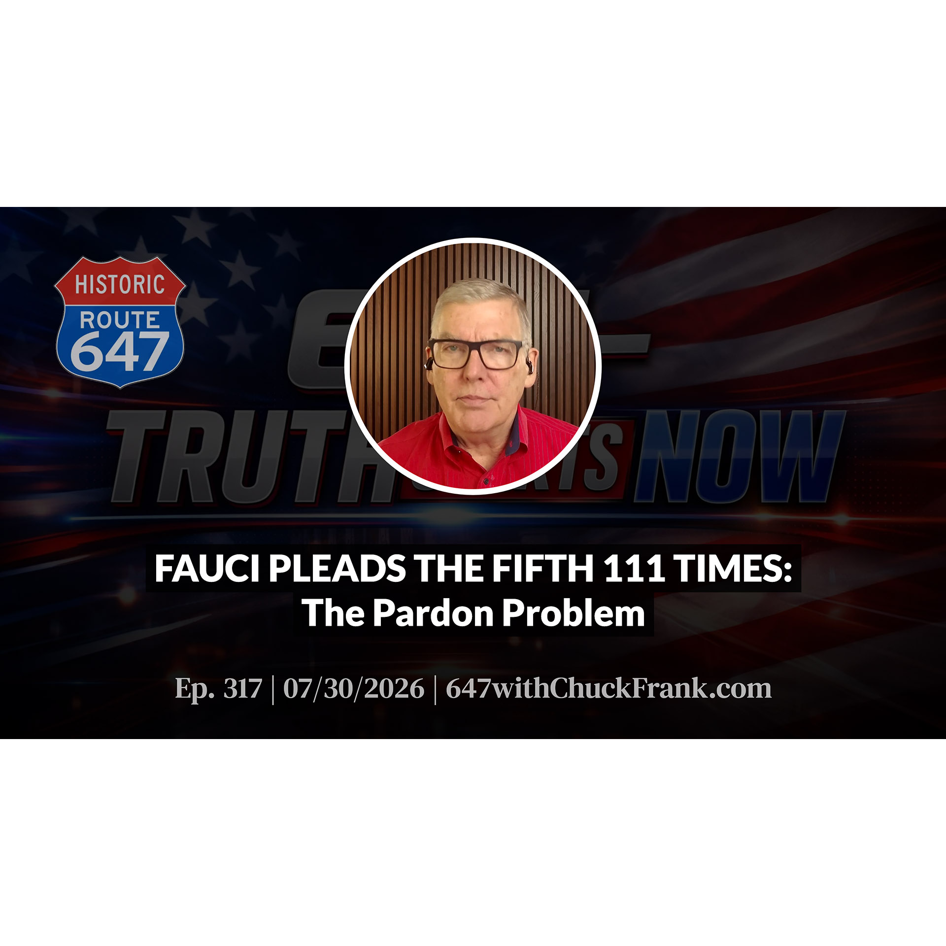 FAUCI PLEADS THE FIFTH 111 TIMES: The Pardon Problem episode artwork