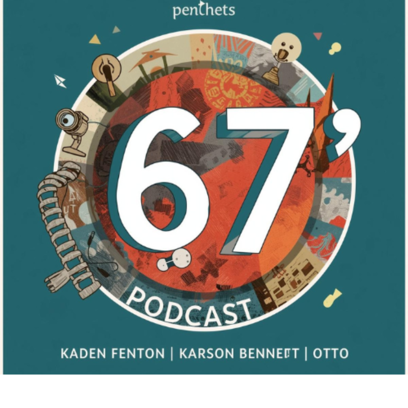 67 the podcast cover art