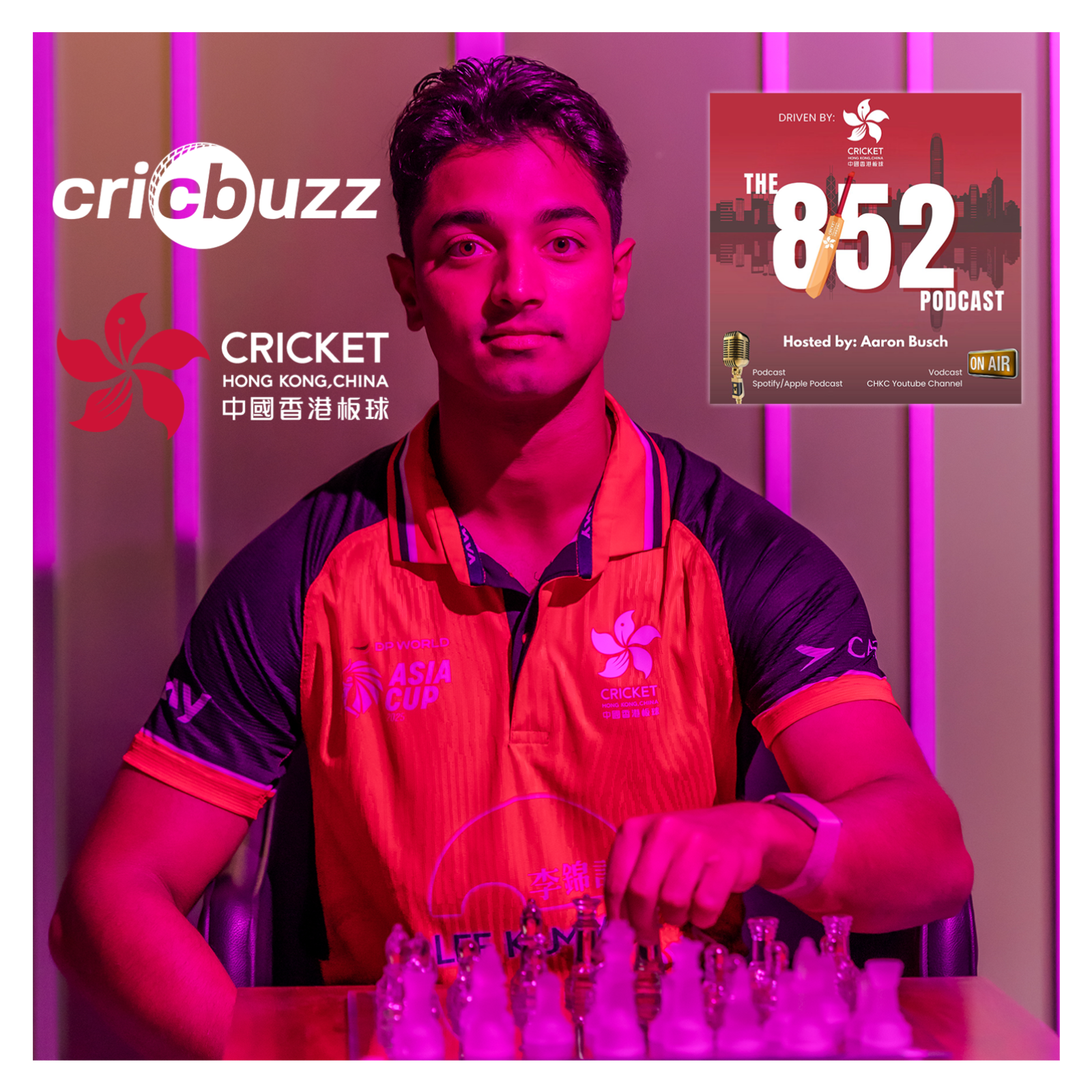 The 8/52 Podcast driven by Cricket Hong Kong China