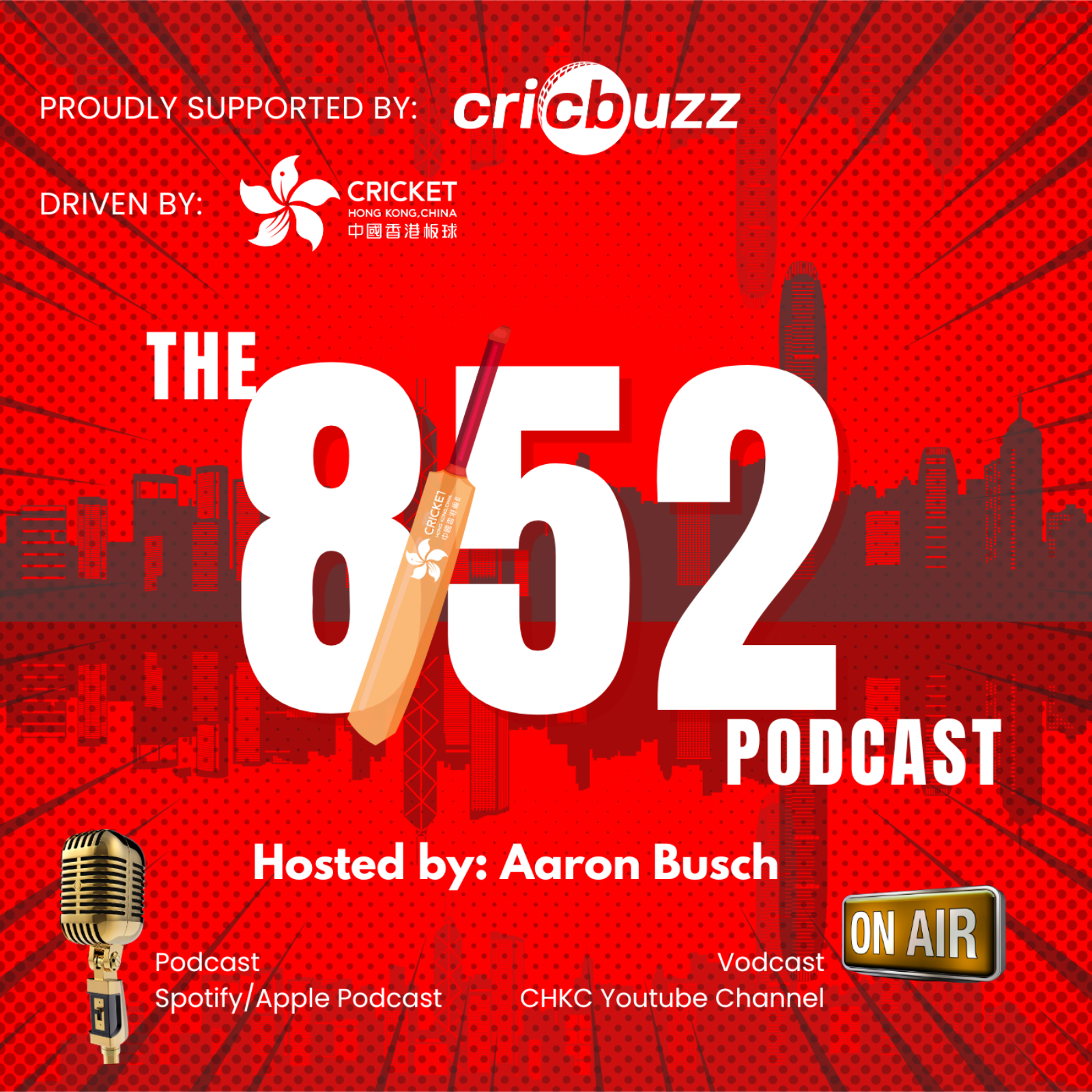 The 8/52 Podcast driven by Cricket Hong Kong China