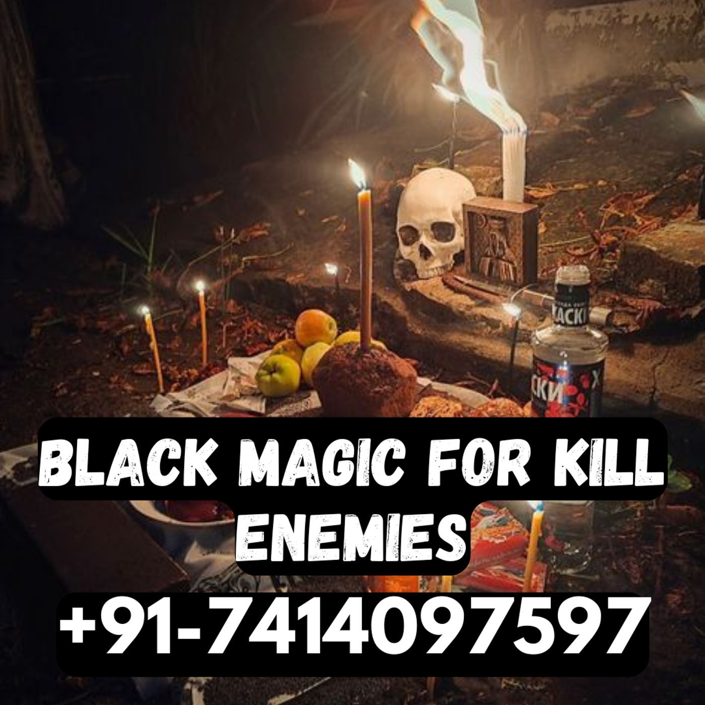 +91–7414097597 Black Magic To Kill Enemy Saudi Arabia podcast artwork