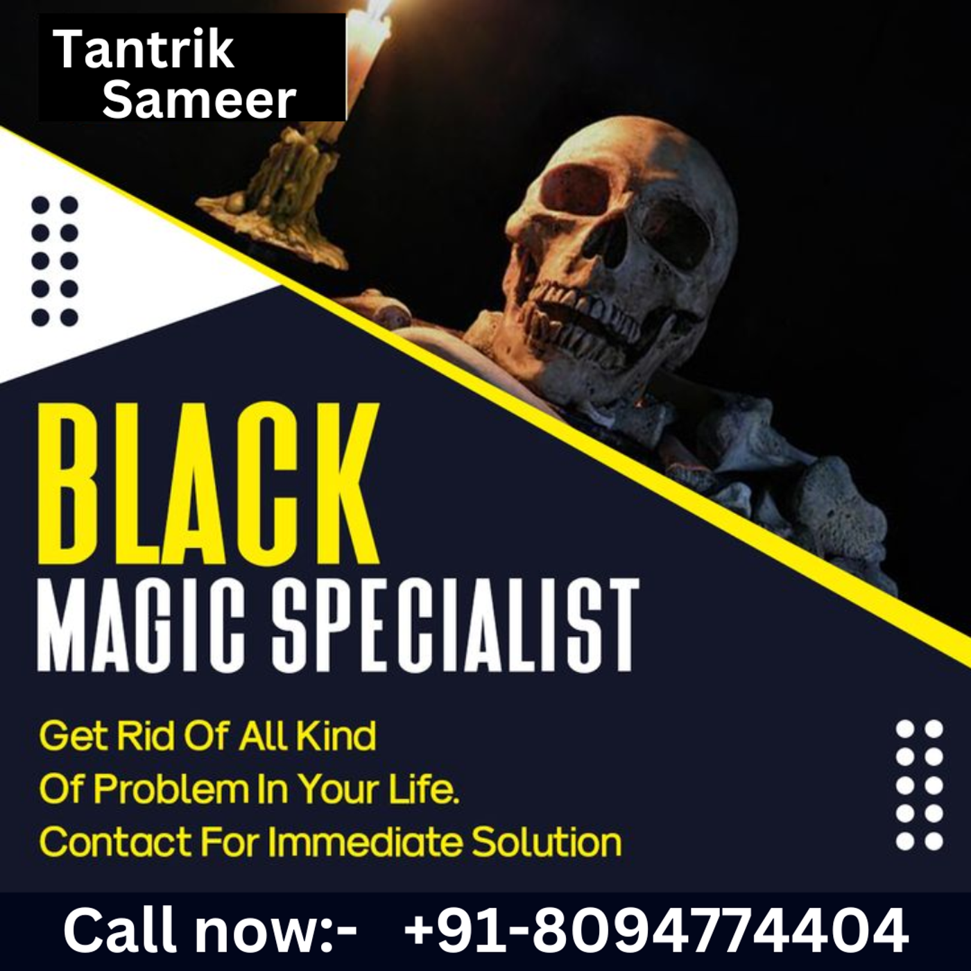 +91-8094774404 Black magic to kill enemy or destroy someone podcast artwork