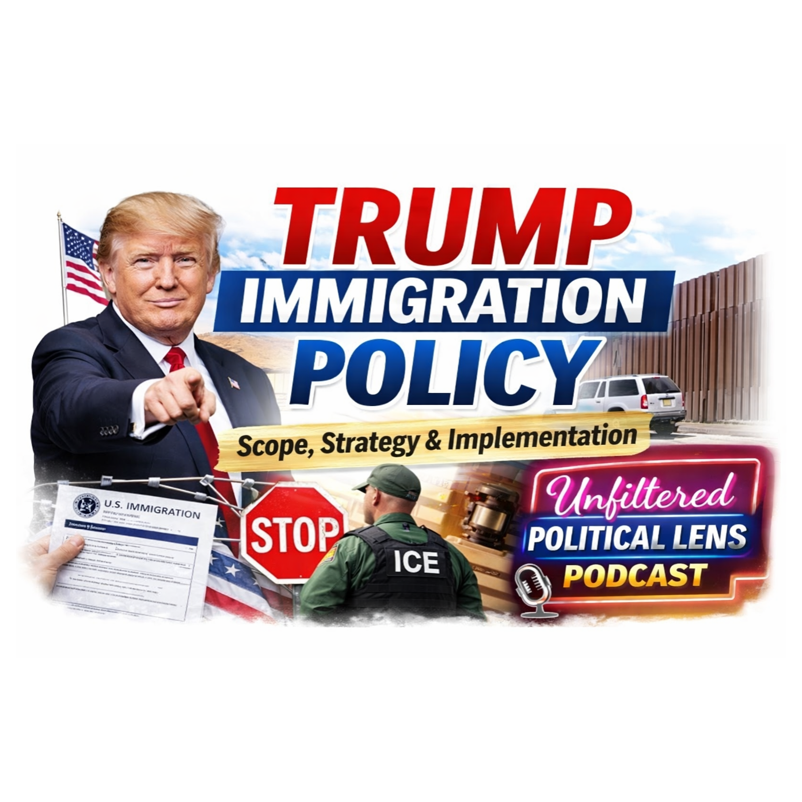 Trump Administration Immigration Policy  Scope  Strategy  and Implementation episode artwork