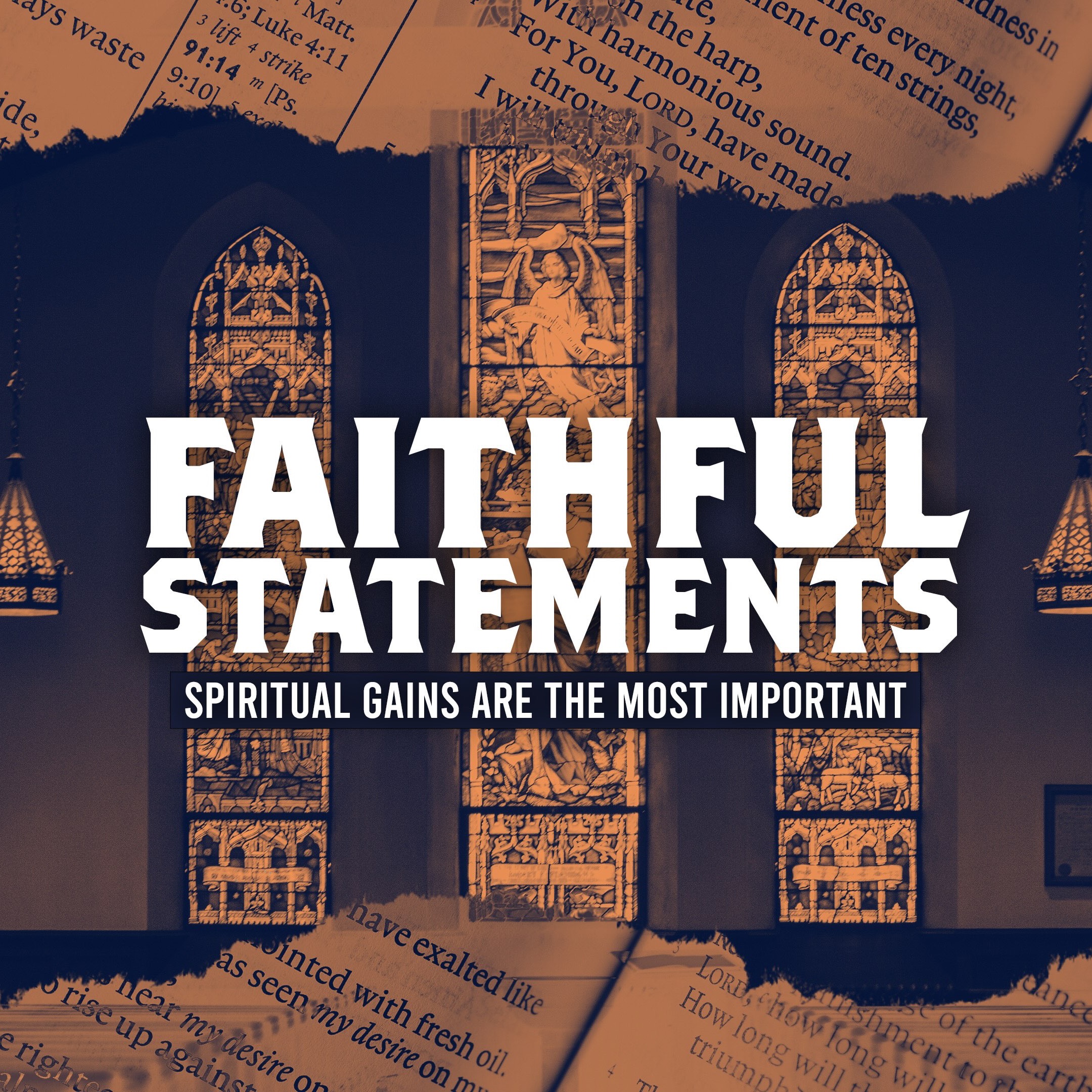 SERIES: Faithful Statements - "Spiritual Gains" -- Matt Jones episode artwork