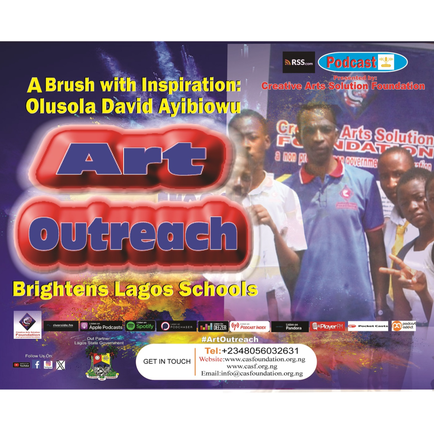 A Brush with Inspiration: Olusola David Ayibiowu Art Outreach Brightens Lagos Schools