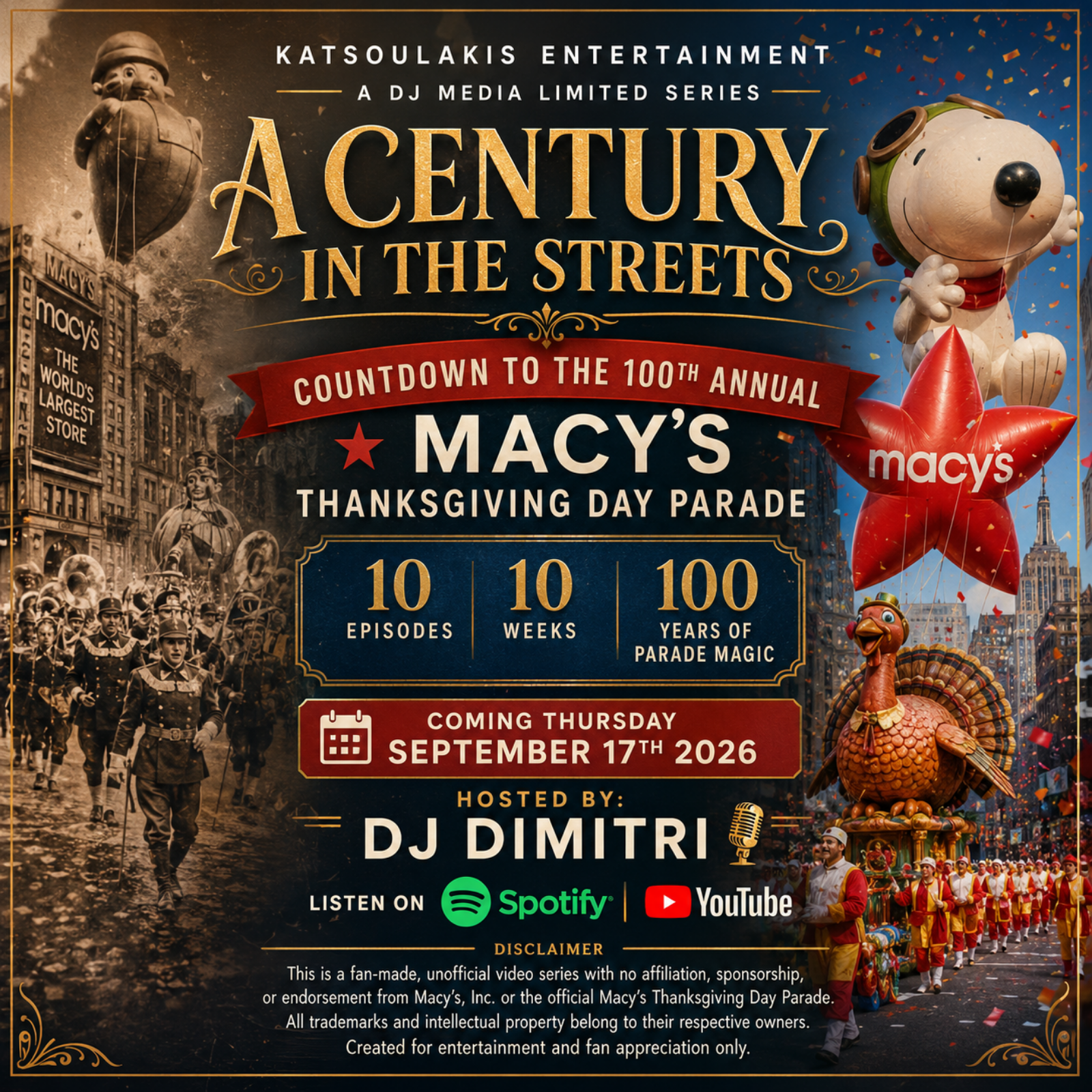 A Century in the Streets: Countdown to the 100th Annual Macy’s Thanksgiving Day Parade