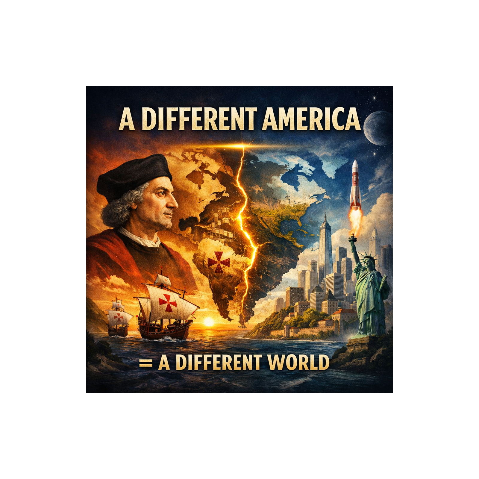 A Different America = A Different World podcast artwork
