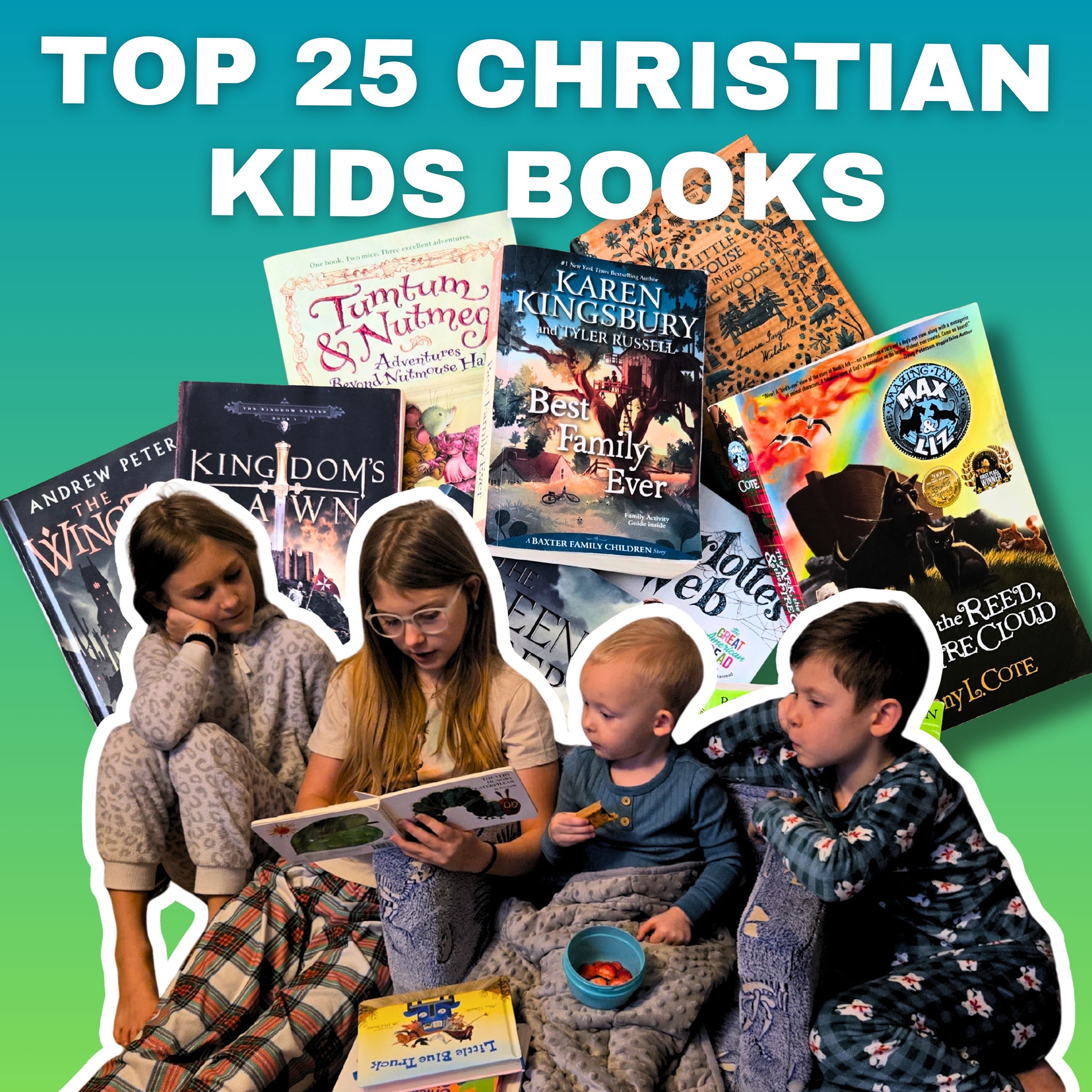 The Reading List Replacing Screens in Our Home (25 Books for Christian Kids ages 5-12) episode artwork