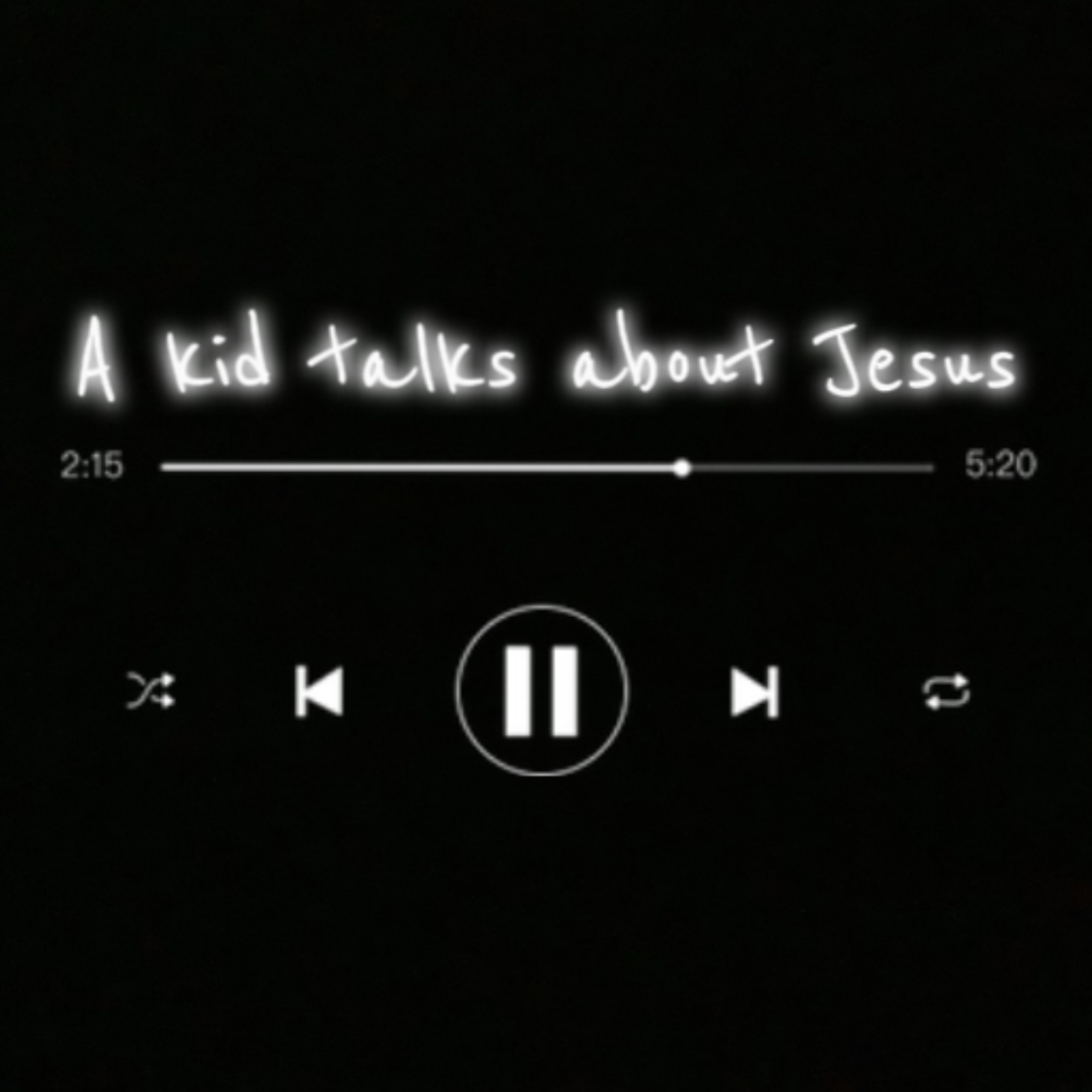 A kid Talks About Jesus