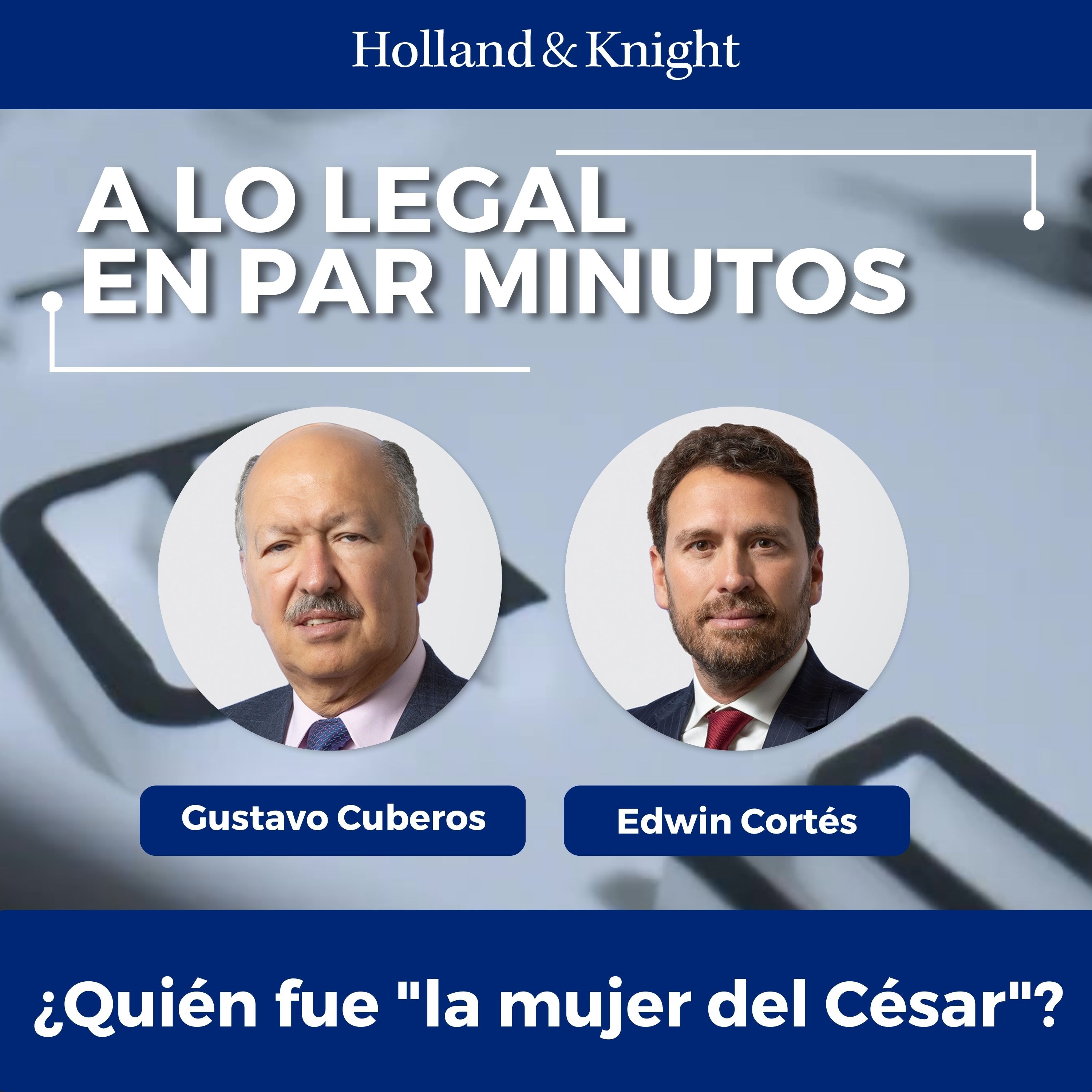 ¿Quién fue "la mujer del César"?