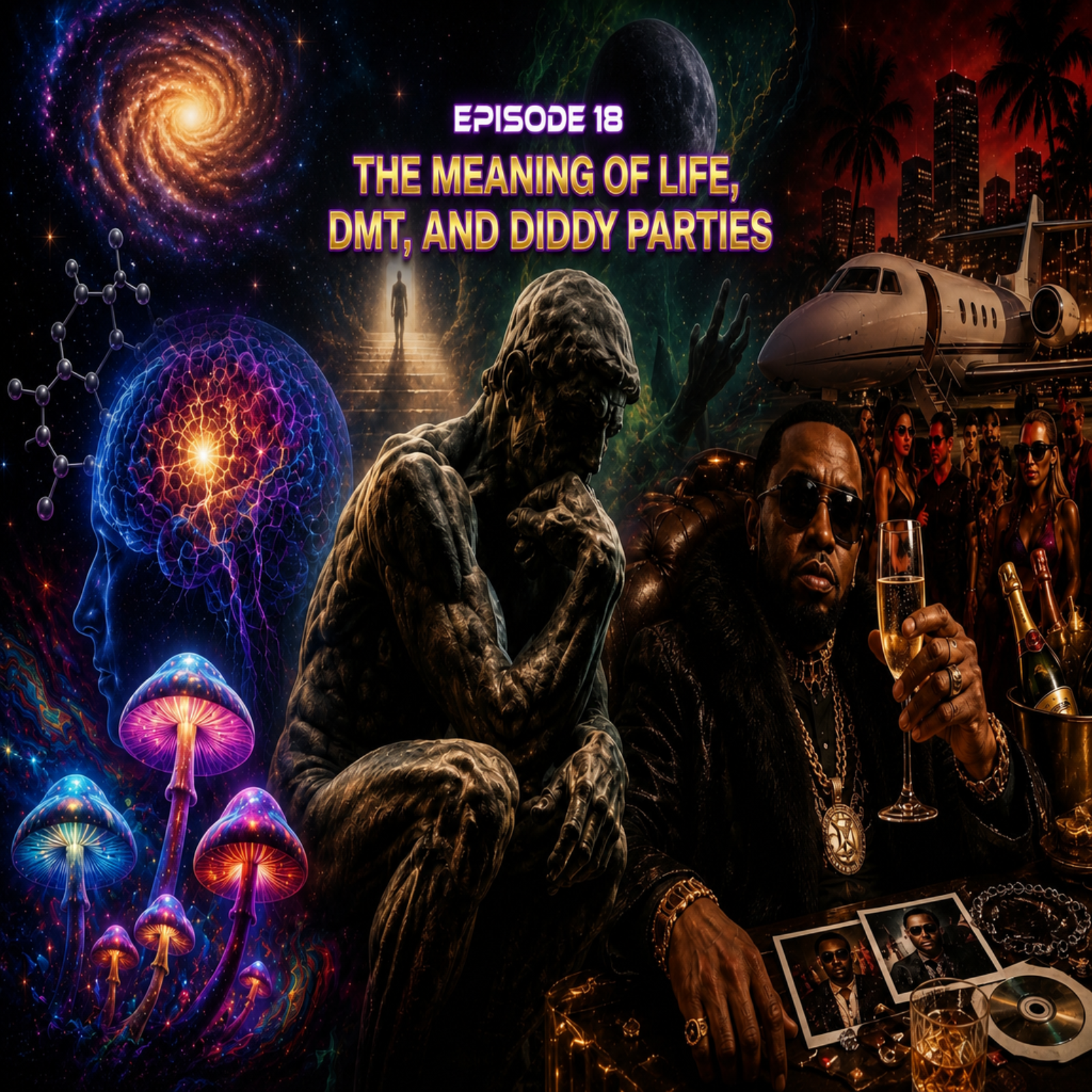 The Meaning Of Life, DMT, and Diddy Parties episode artwork