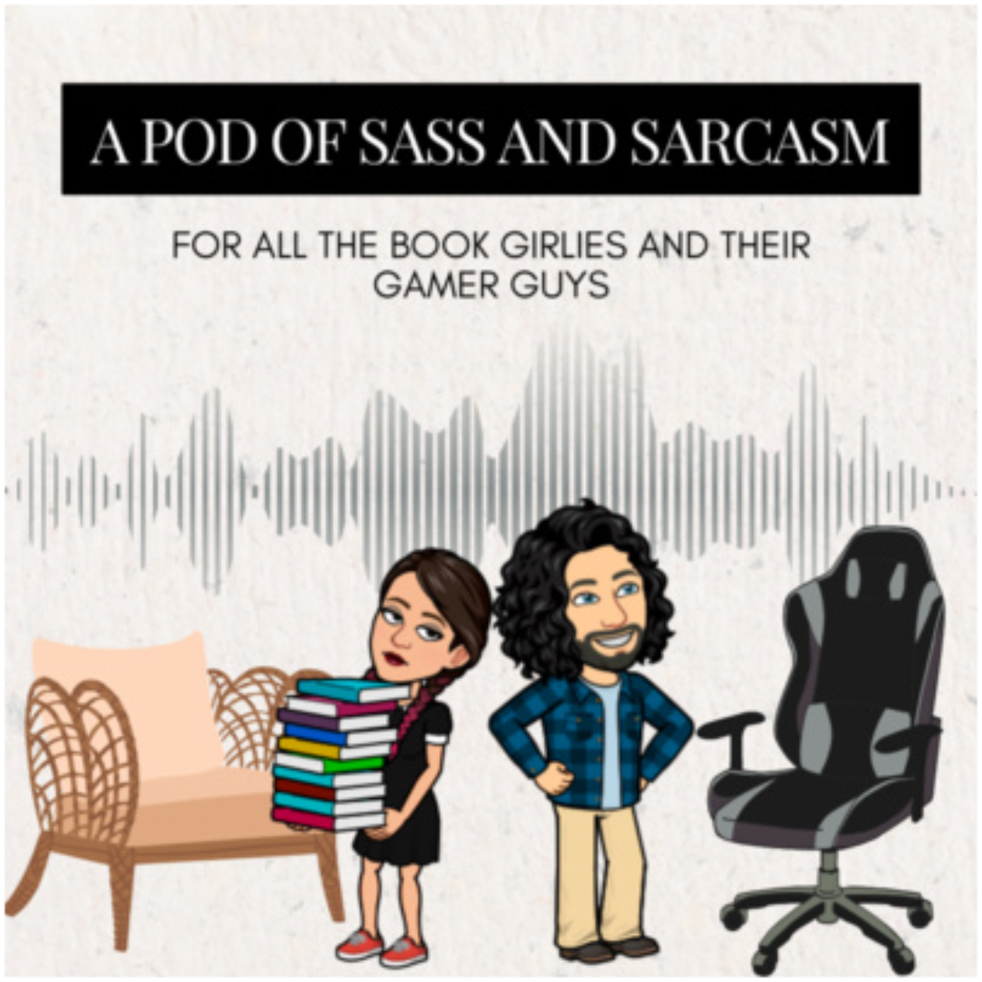 A Pod of Sass and Sarcasm podcast artwork