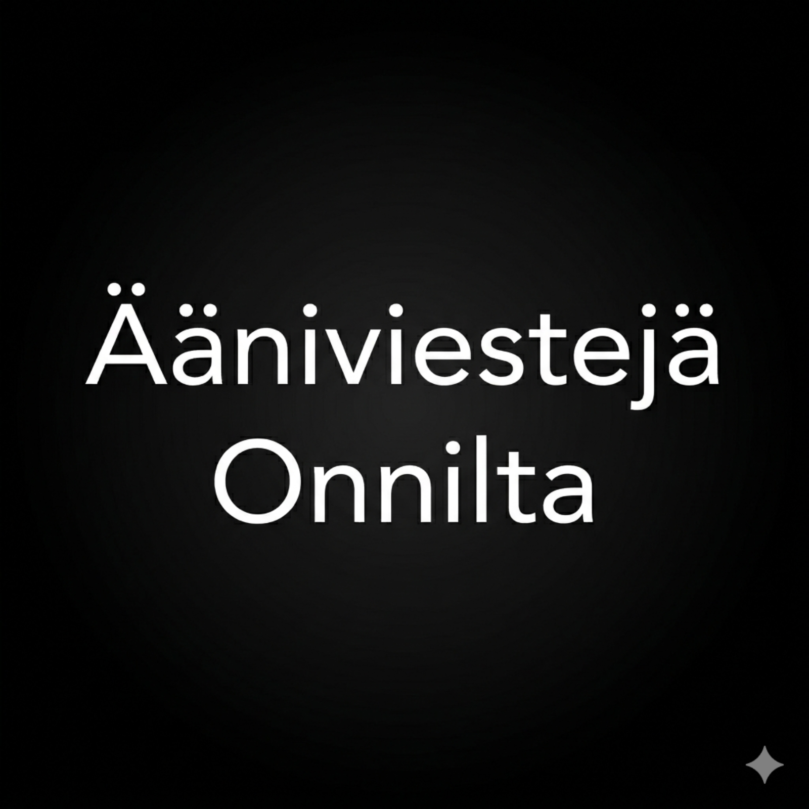 Ääniviestejä Onnilta