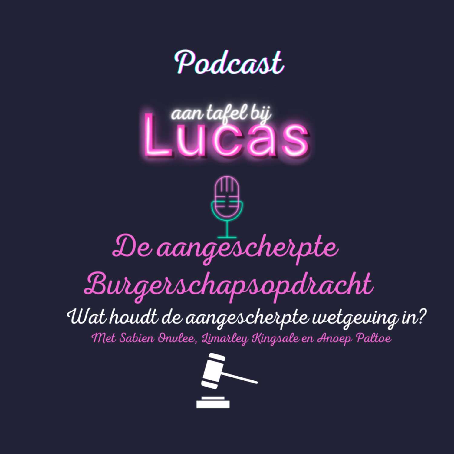 Aan tafel bij Lucas