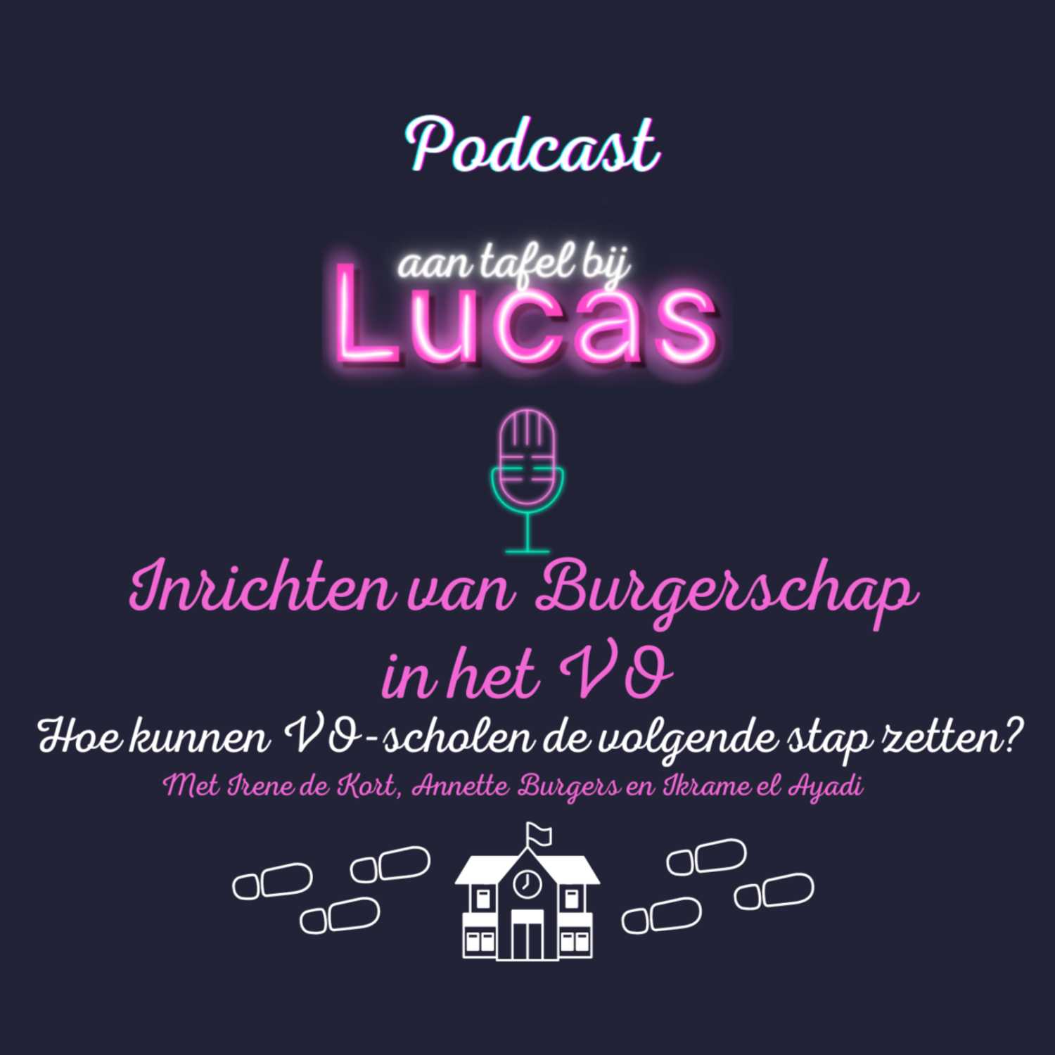 Aan tafel bij Lucas
