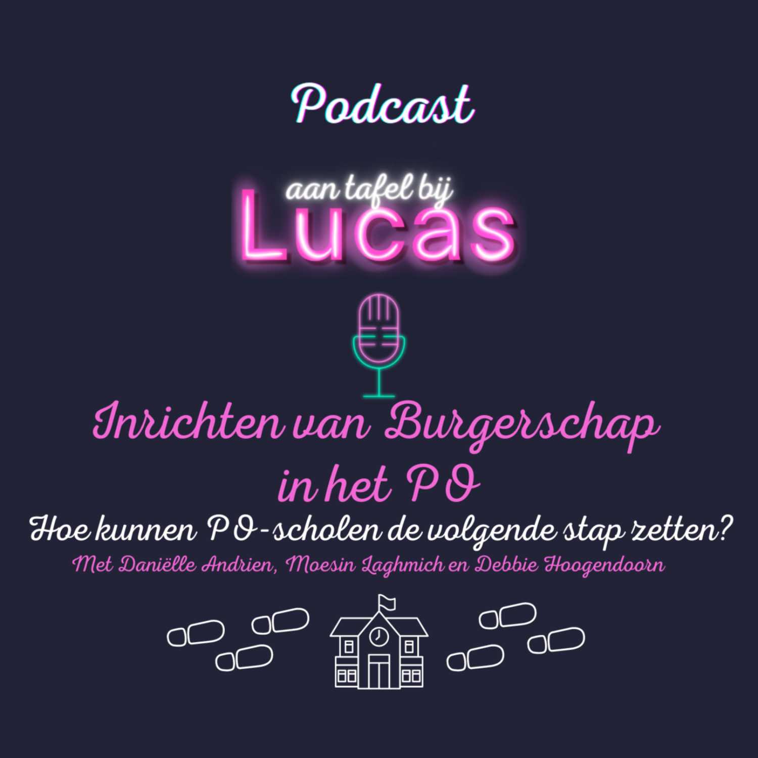 Aan tafel bij Lucas