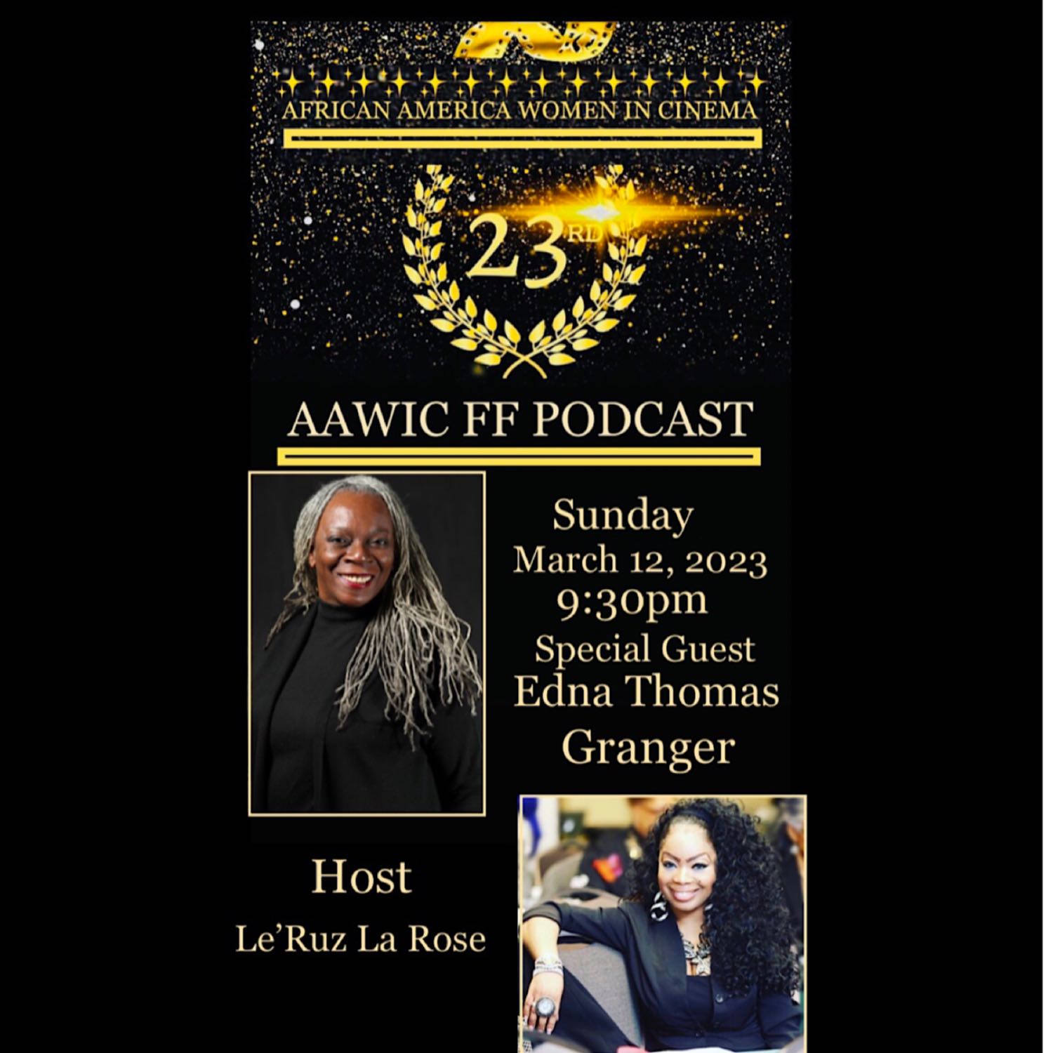 23rd AAWIC FF Podcast Featuring Ashley Pair