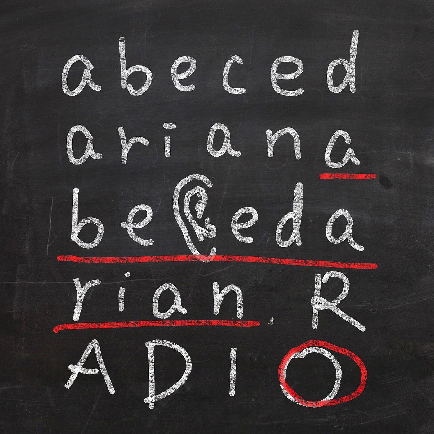 logo of podcast 初学者电台 abecedarian Radio