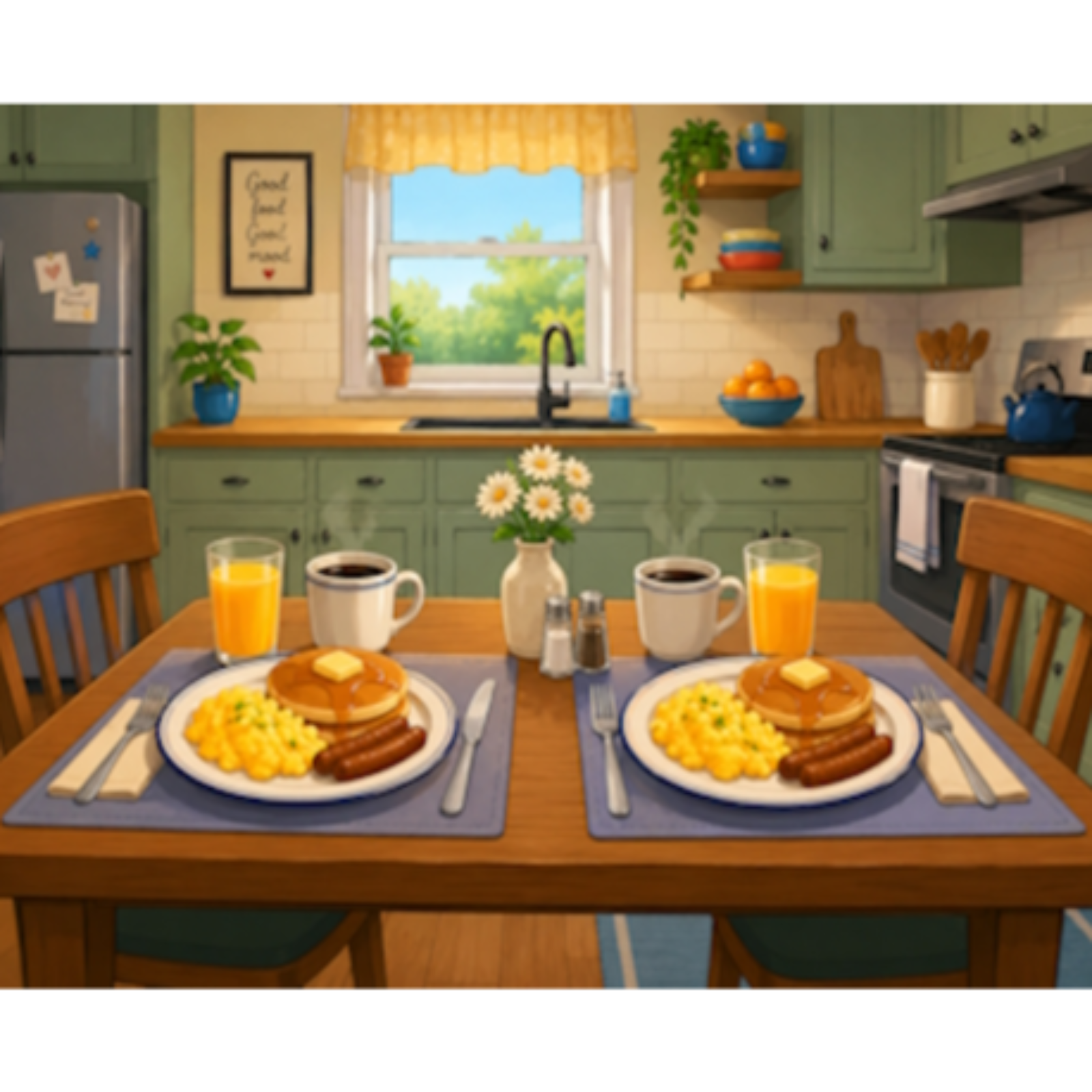 Cindi Malin and Len Lewinski. The Sun City Center July 4 Pancake Breakfast. episode artwork
