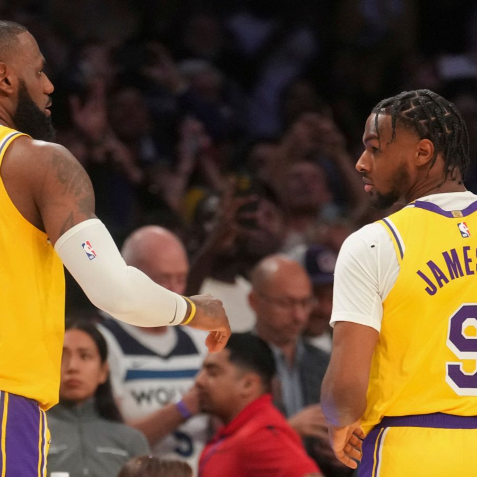 Above the Rim and Within Bronny James : More Than a Name -The Strength of Bronny