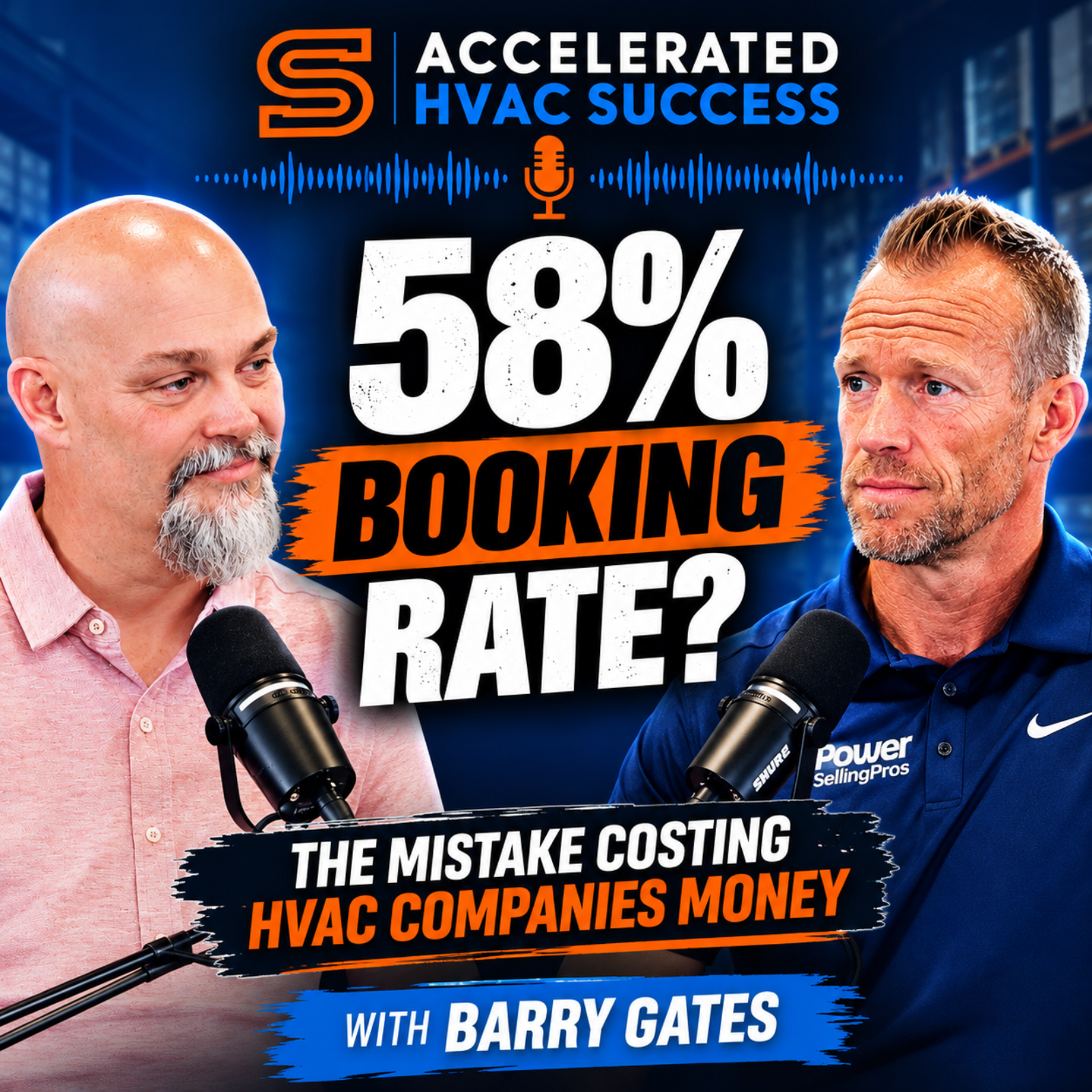 Why HVAC Companies Only Book 58% of Their Calls | Barry Gates episode artwork