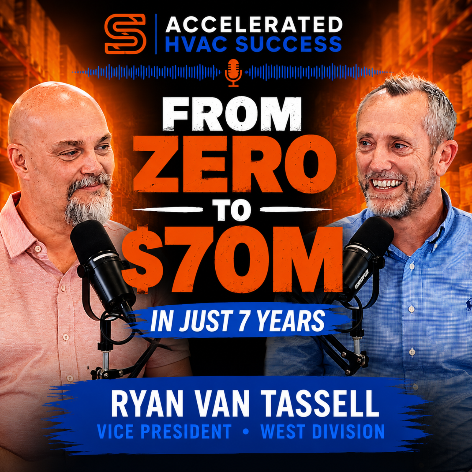How Stevens Equipment Supply Built a $70 Million HVAC Business | Ryan Van Tassell episode artwork