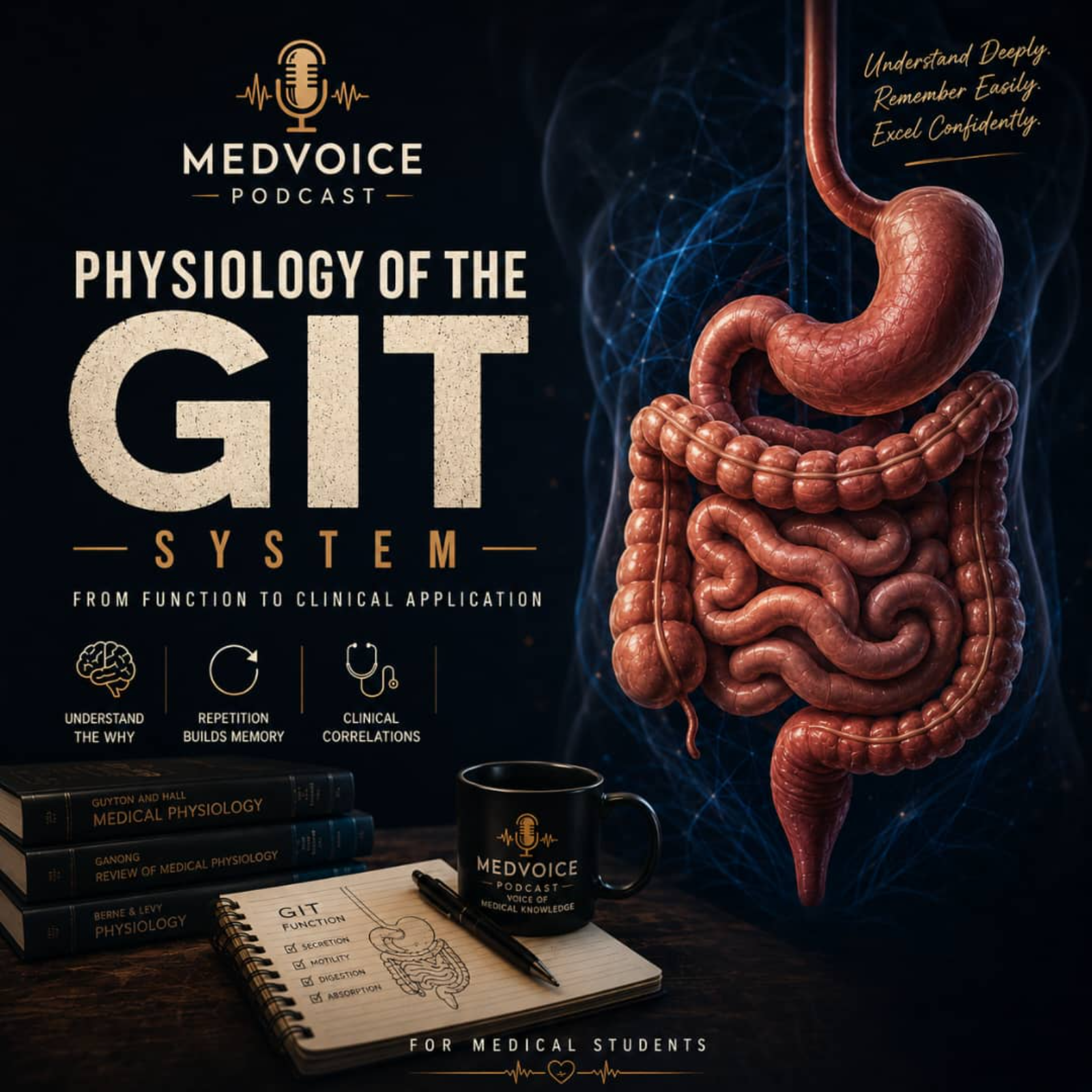 Introduction to Gastrointestinal Physiology  episode artwork