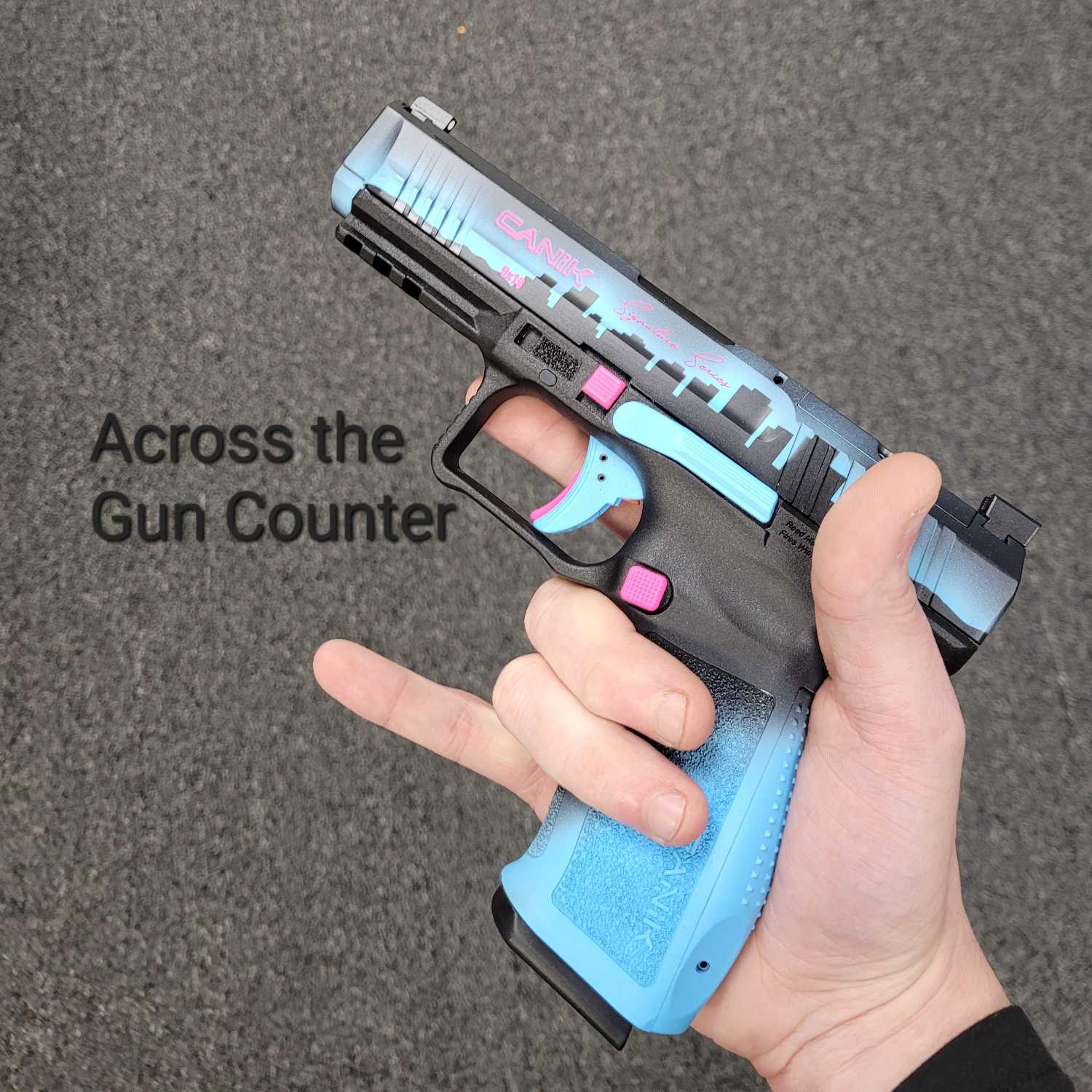 Across the Gun Counter