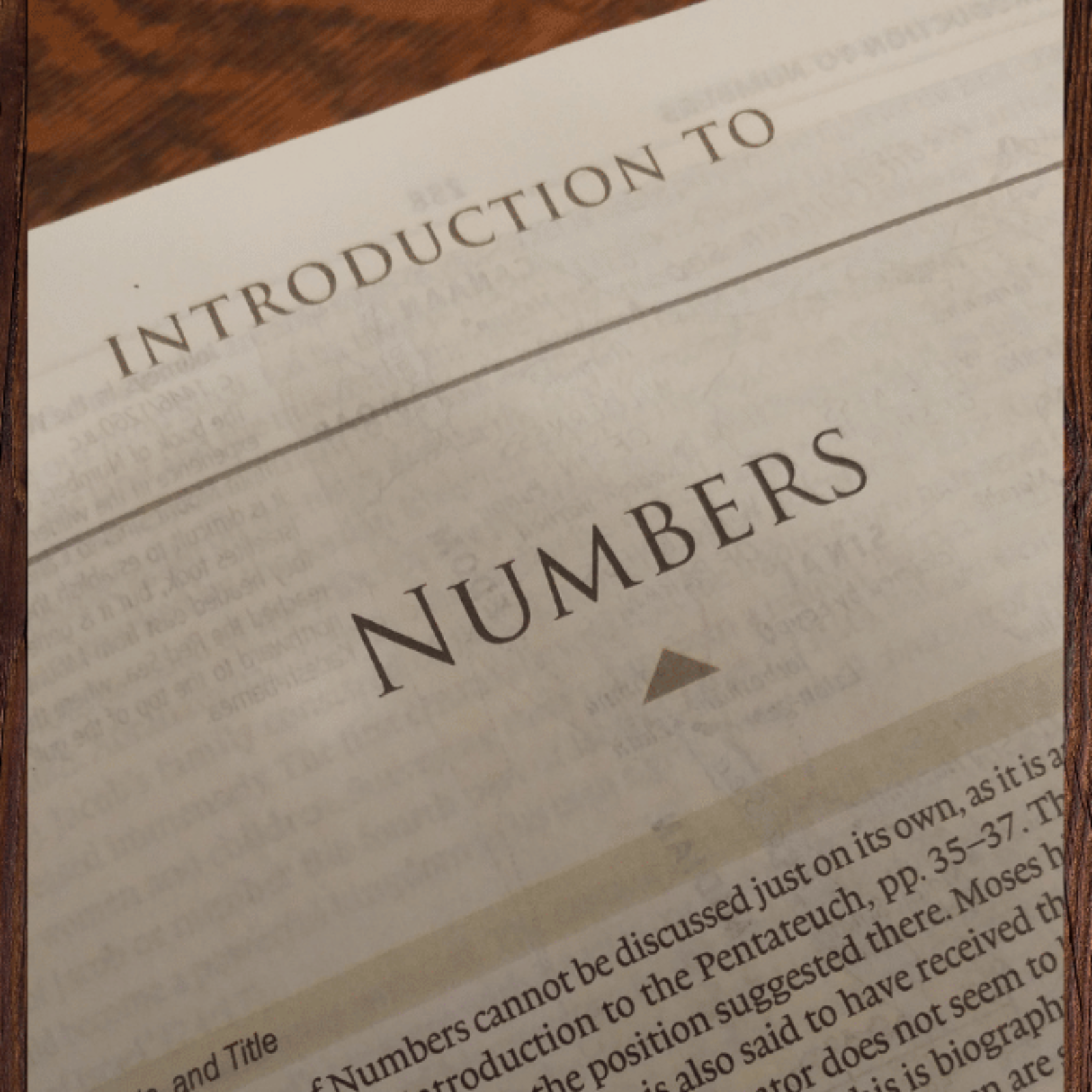ADDBIBLE® Numbers 1 - 2  - Introduction to the Book of Numbers
