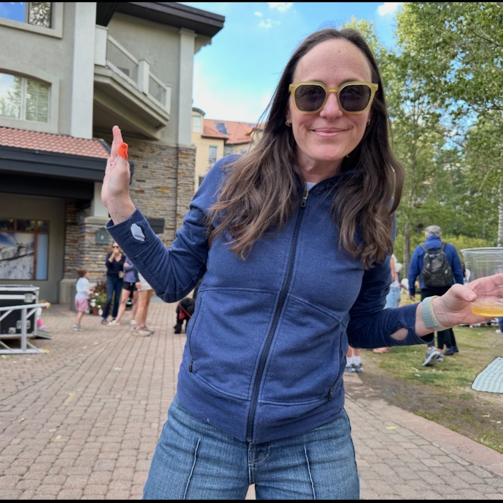 Adjacent to the ultimate Giver Tracy Rakusin