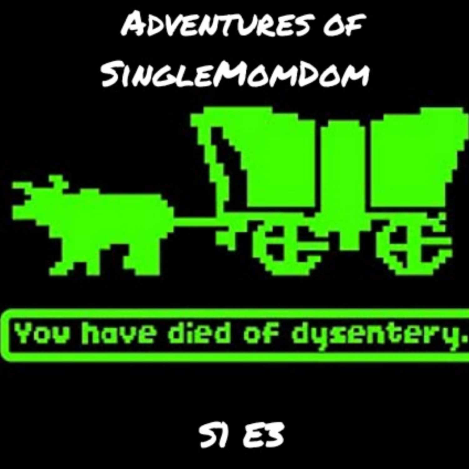 The one about the Oregon Trail episode artwork