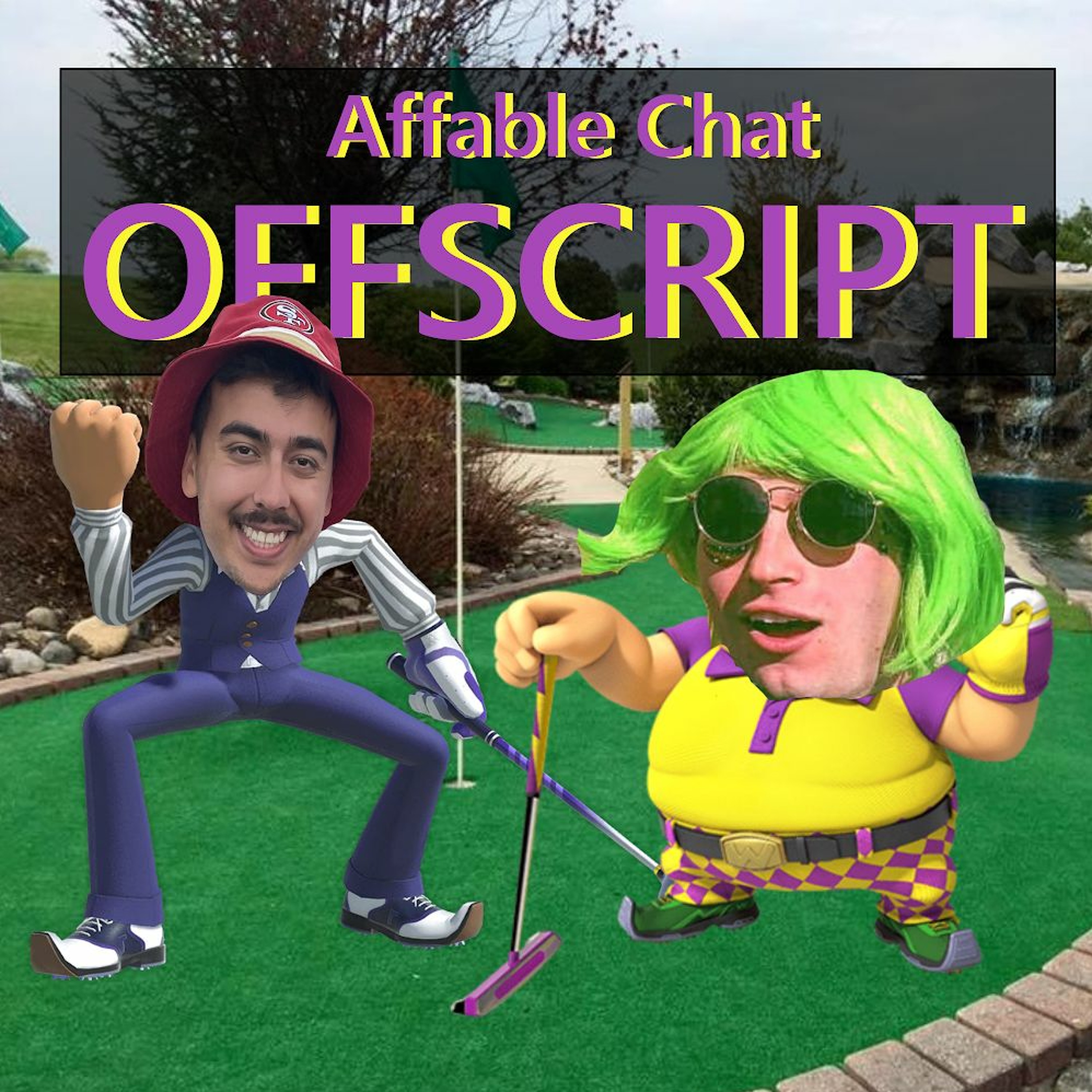Offscript: Waluigi is the Lola Bunny of Nintendo (feat. Tony Stank) episode artwork