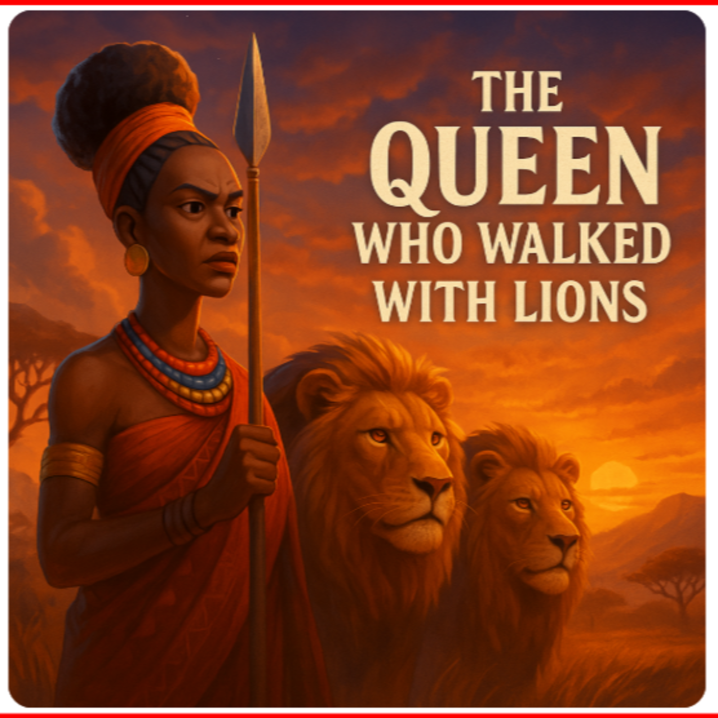 The Queen Who Walked with Lions: The Legend of Mkabayi kaJama | AfriNarratives episode artwork