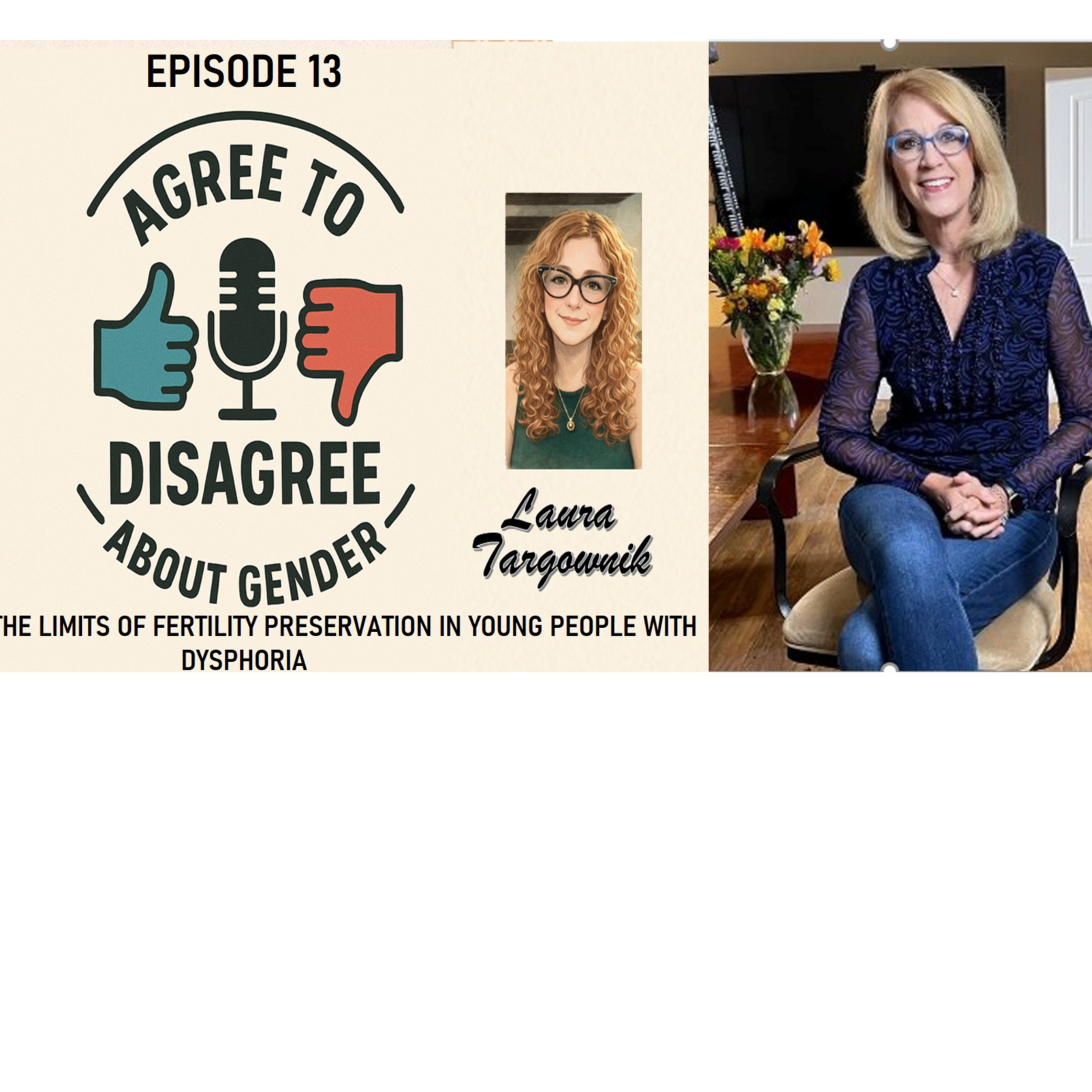 Episode 13 - Jennifer Lahl - Ethics of Fertility Preservation in Young People with Gender Dysphoria episode artwork