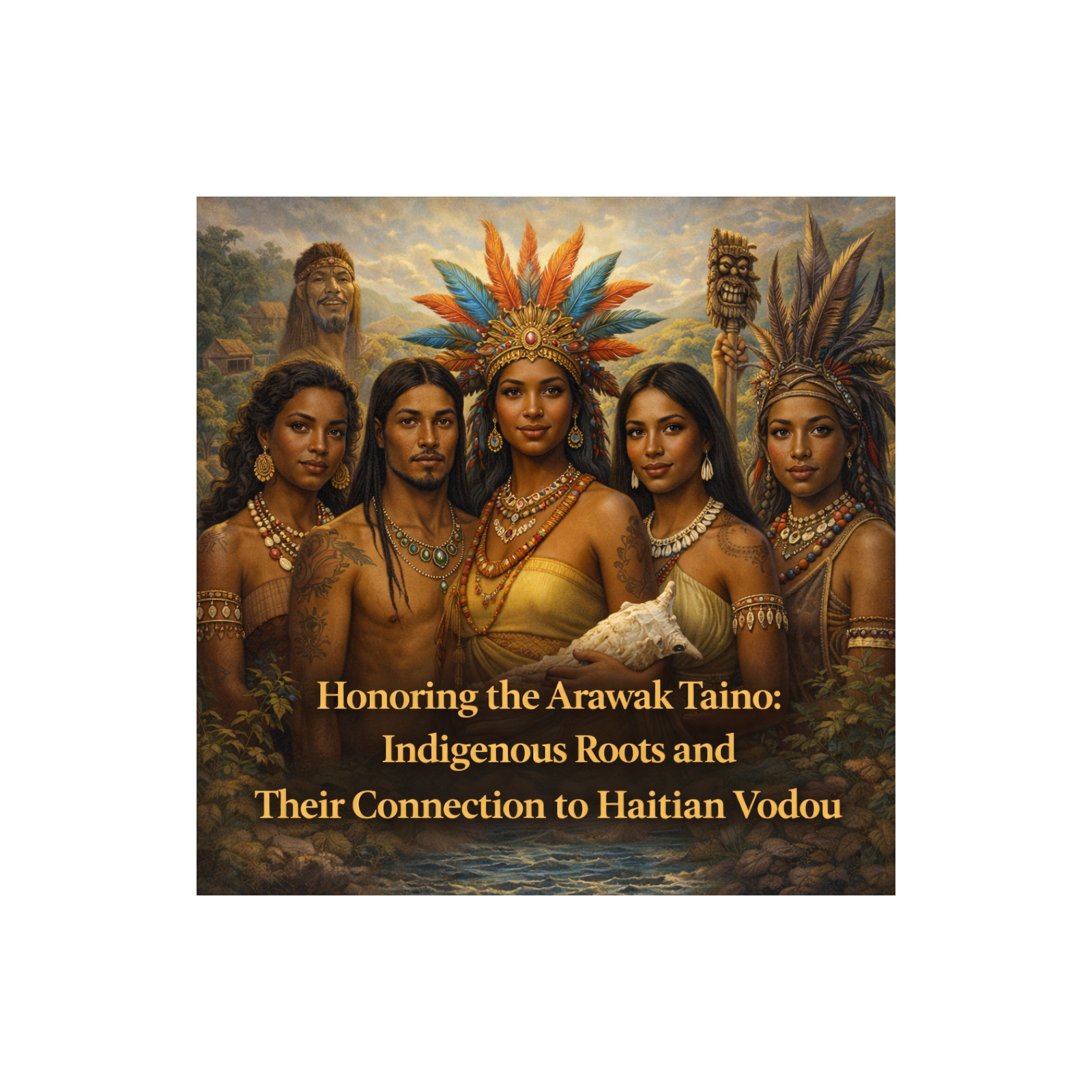 Episode 47: Honoring the Arawak Taíno: Indigenous Roots and Their Connection to Haitian Vodou episode artwork